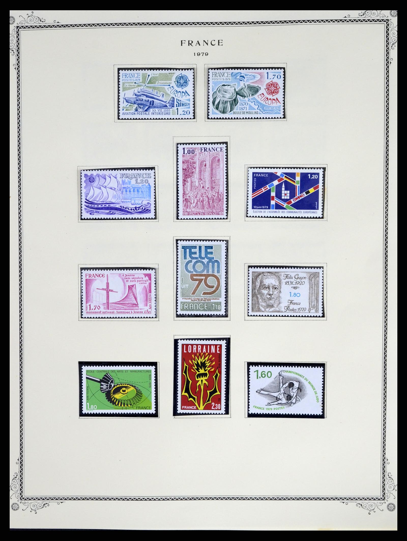 37639 097 - Postzegelverzameling 37639 Frankrijk 1853-1984.