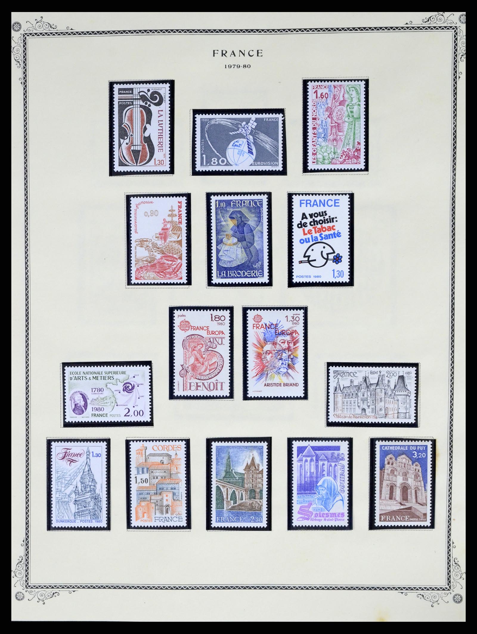 37639 100 - Postzegelverzameling 37639 Frankrijk 1853-1984.