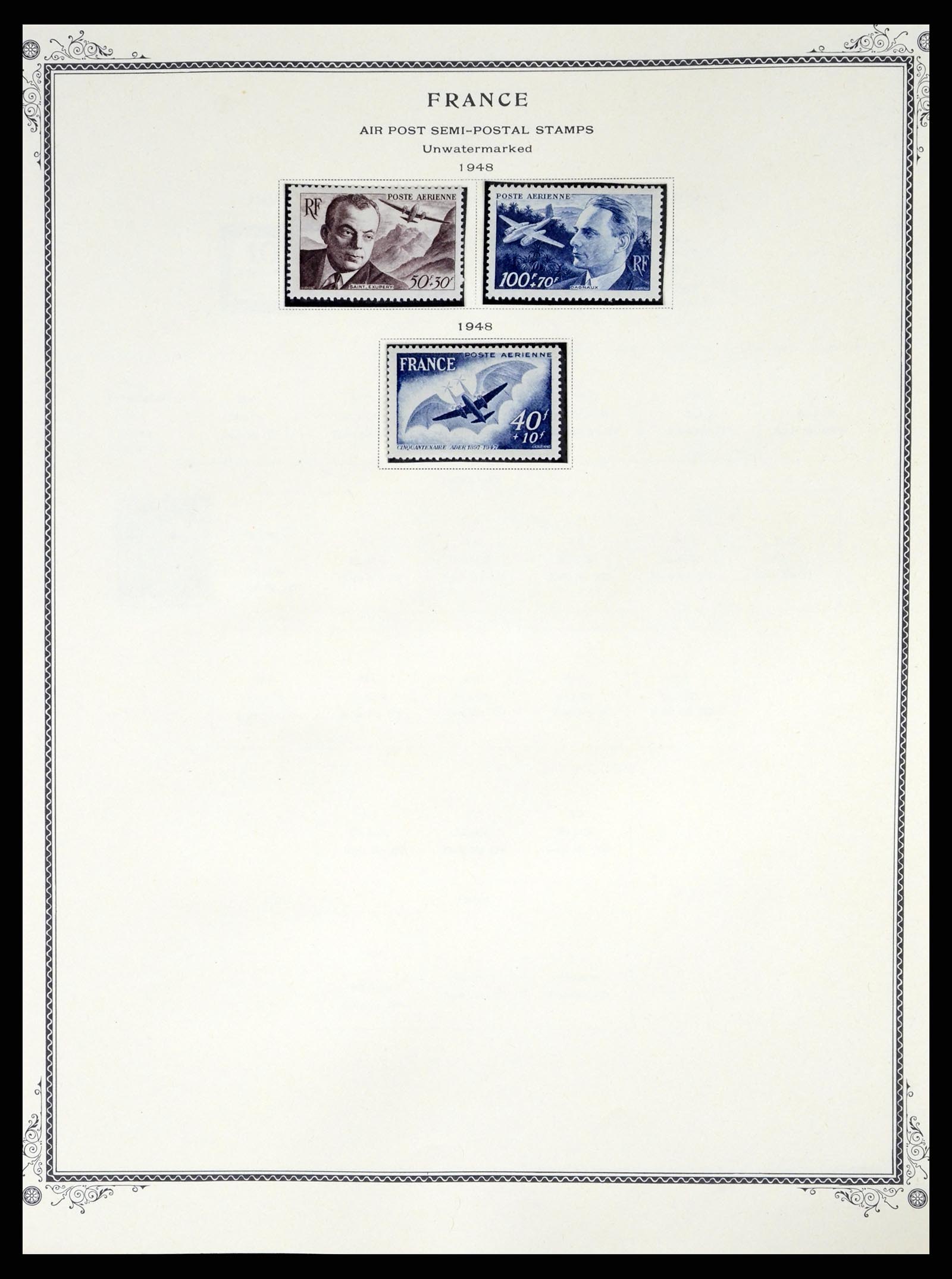 37639 161 - Postzegelverzameling 37639 Frankrijk 1853-1984.