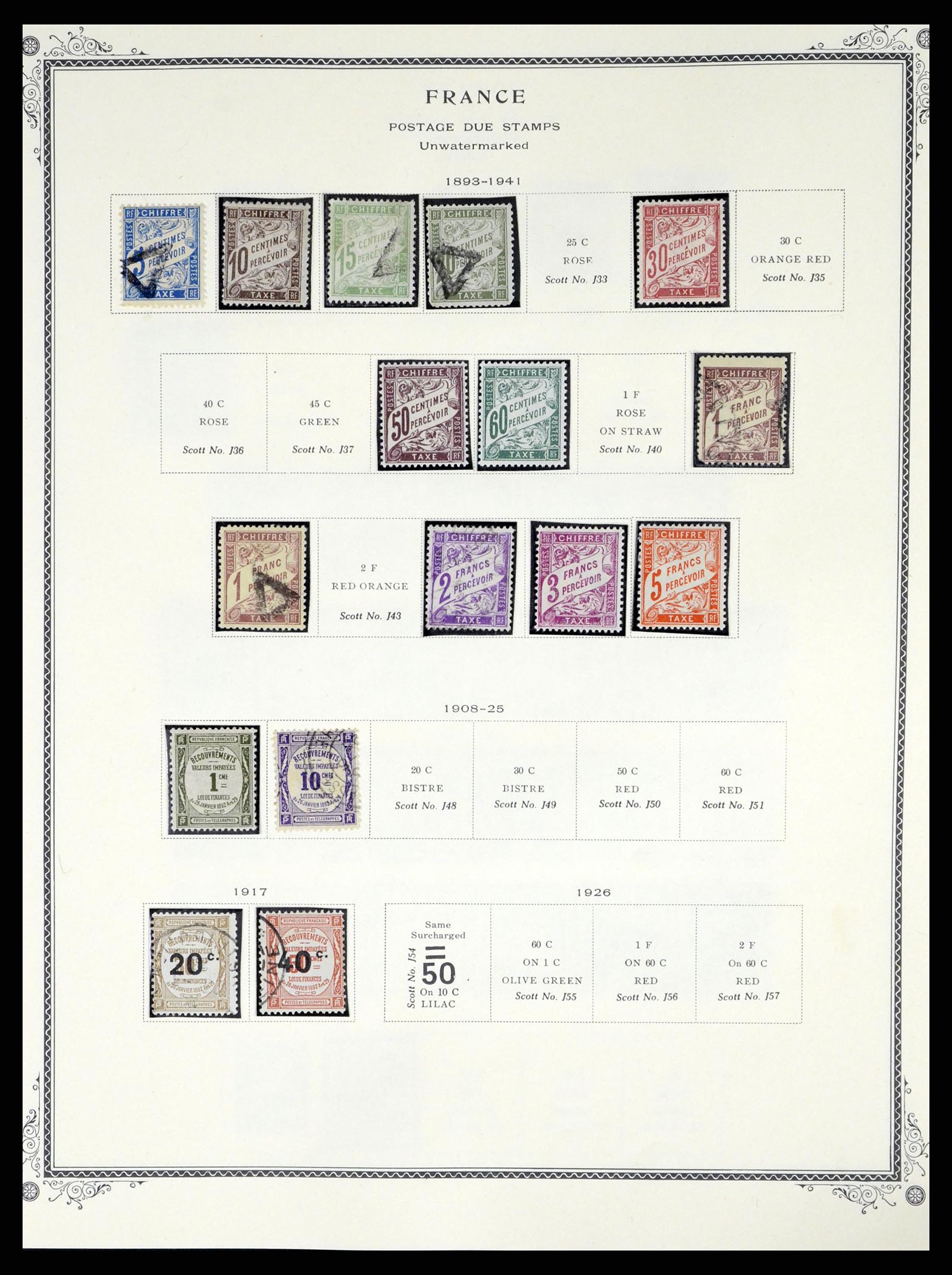 37639 163 - Postzegelverzameling 37639 Frankrijk 1853-1984.