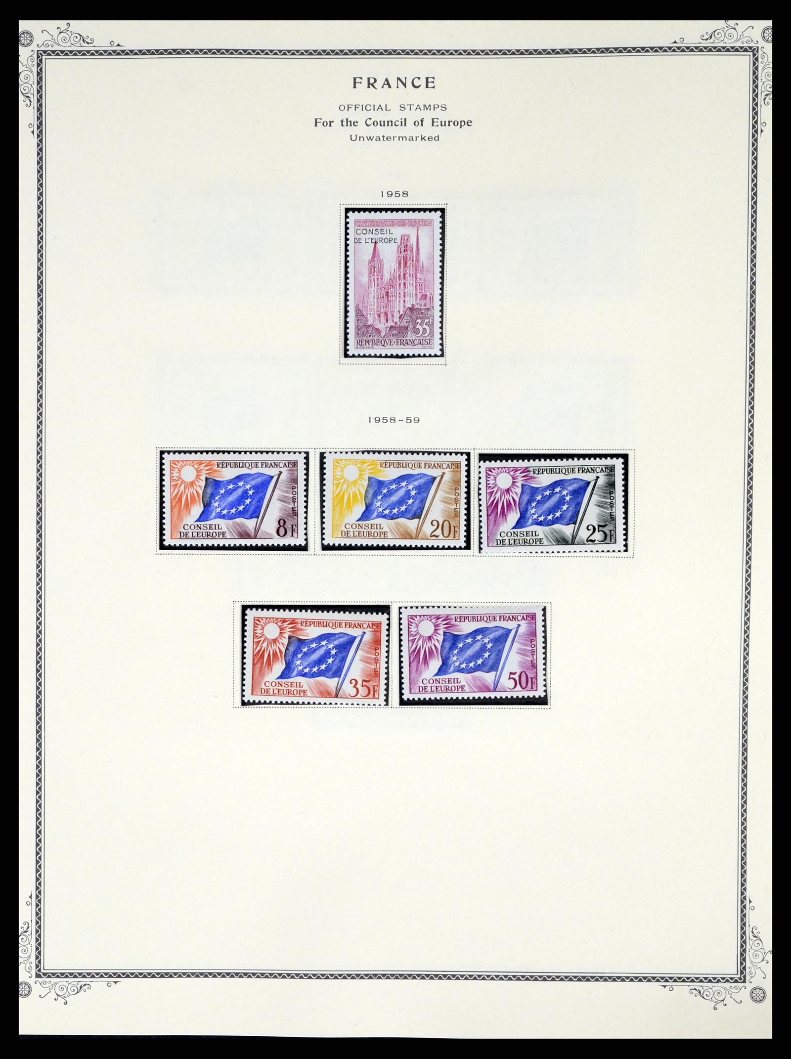 37639 167 - Postzegelverzameling 37639 Frankrijk 1853-1984.