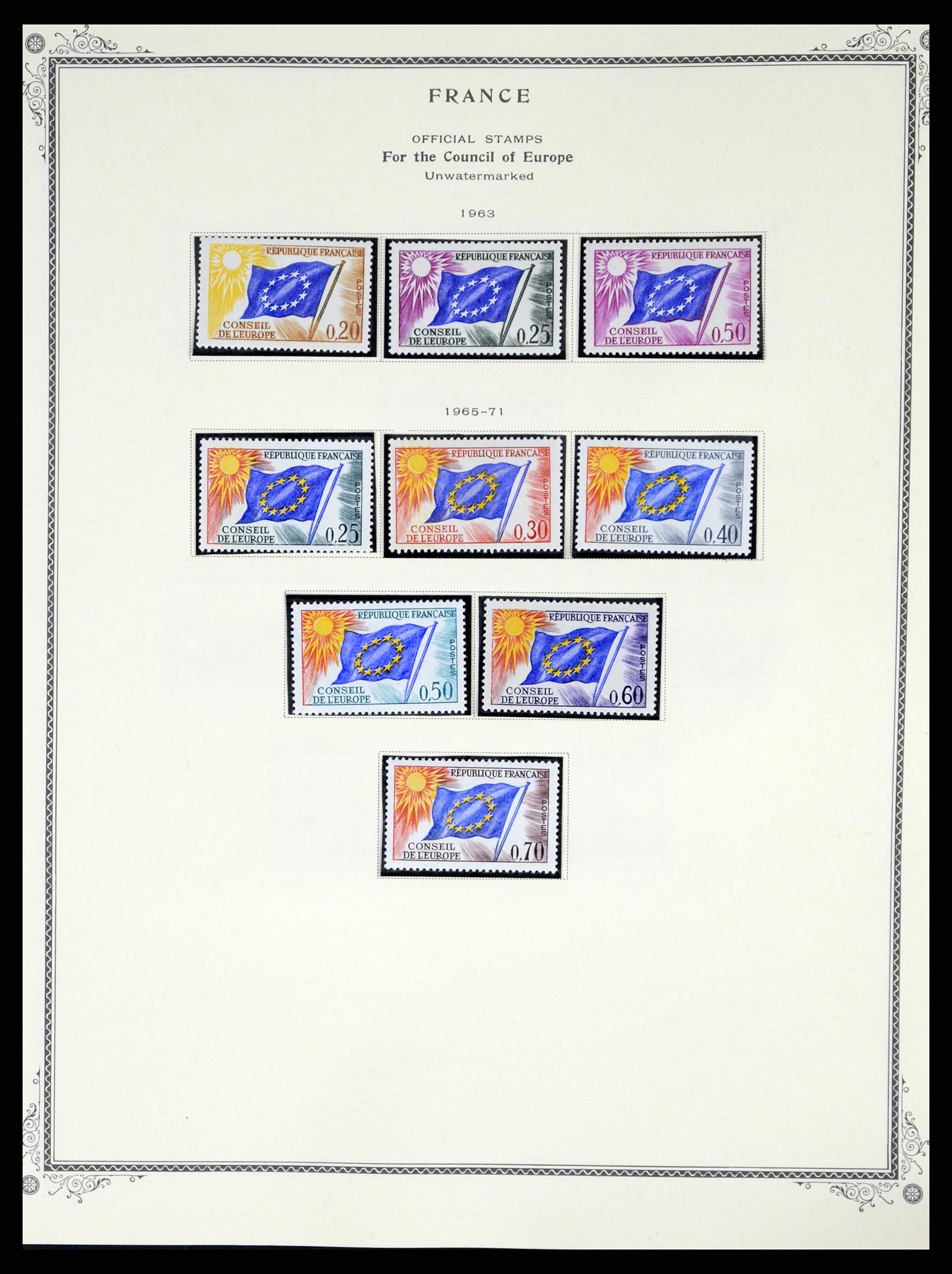 37639 168 - Postzegelverzameling 37639 Frankrijk 1853-1984.