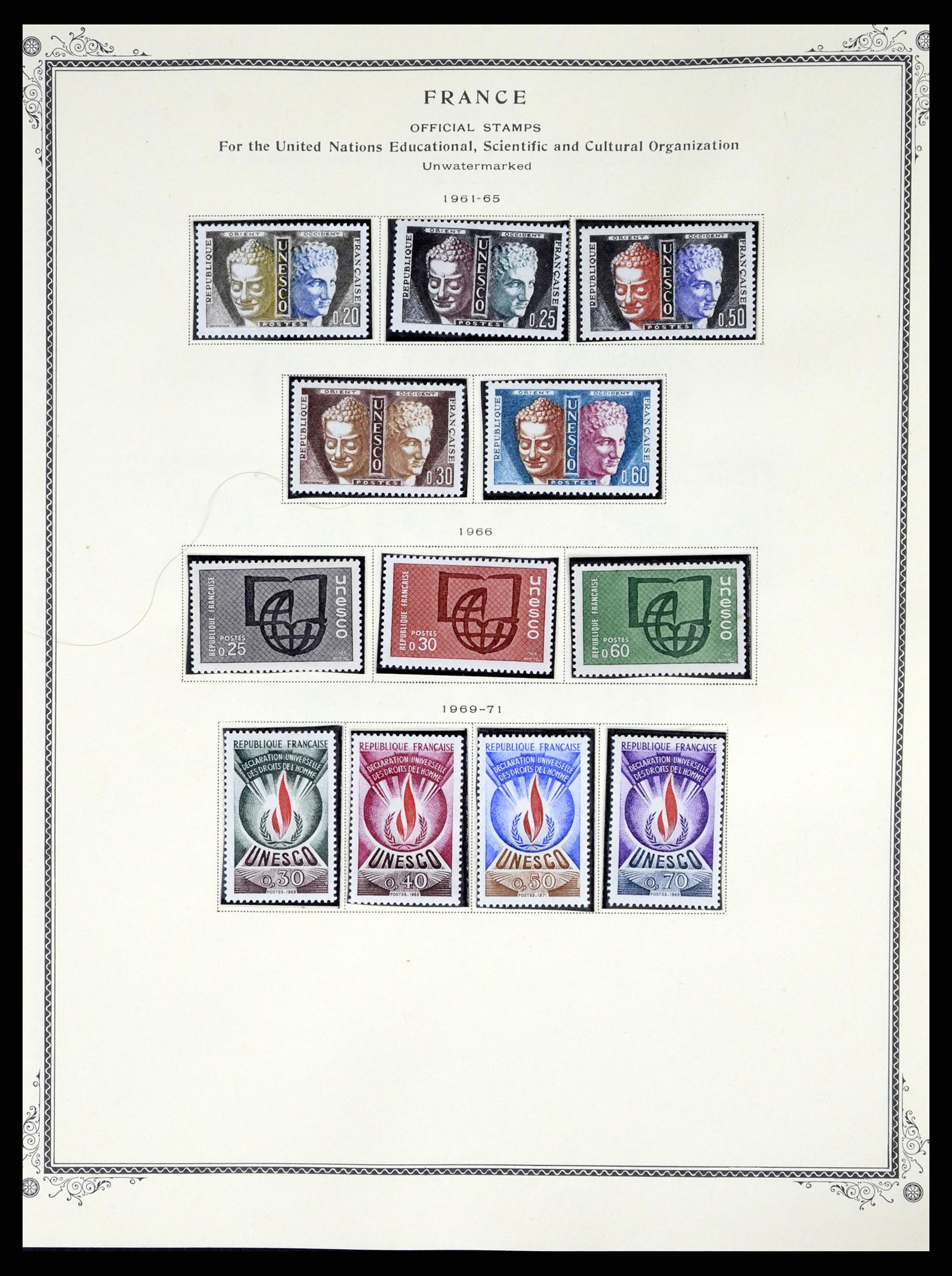 37639 170 - Postzegelverzameling 37639 Frankrijk 1853-1984.