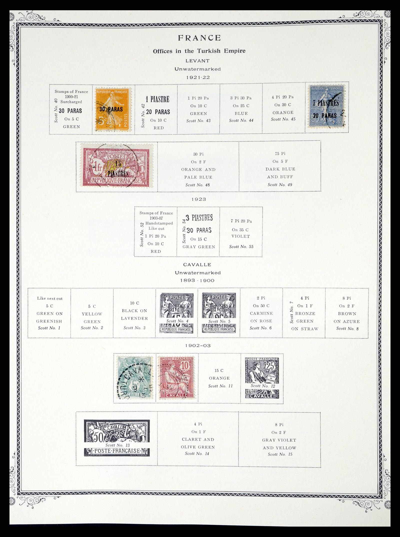 37639 188 - Stamp collection 37639 France 1853-1984.