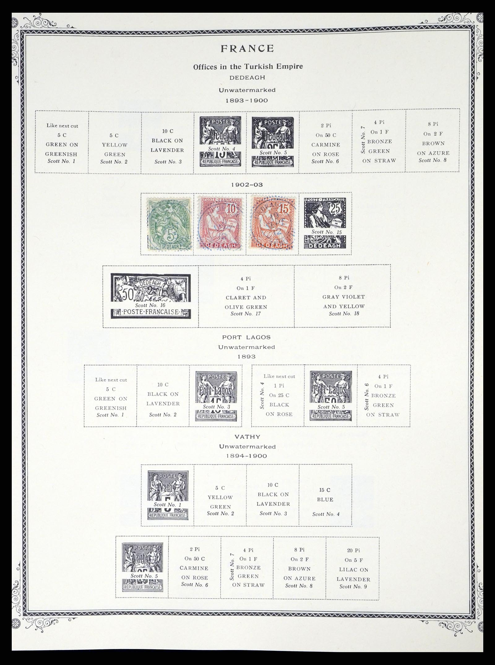 37639 189 - Stamp collection 37639 France 1853-1984.