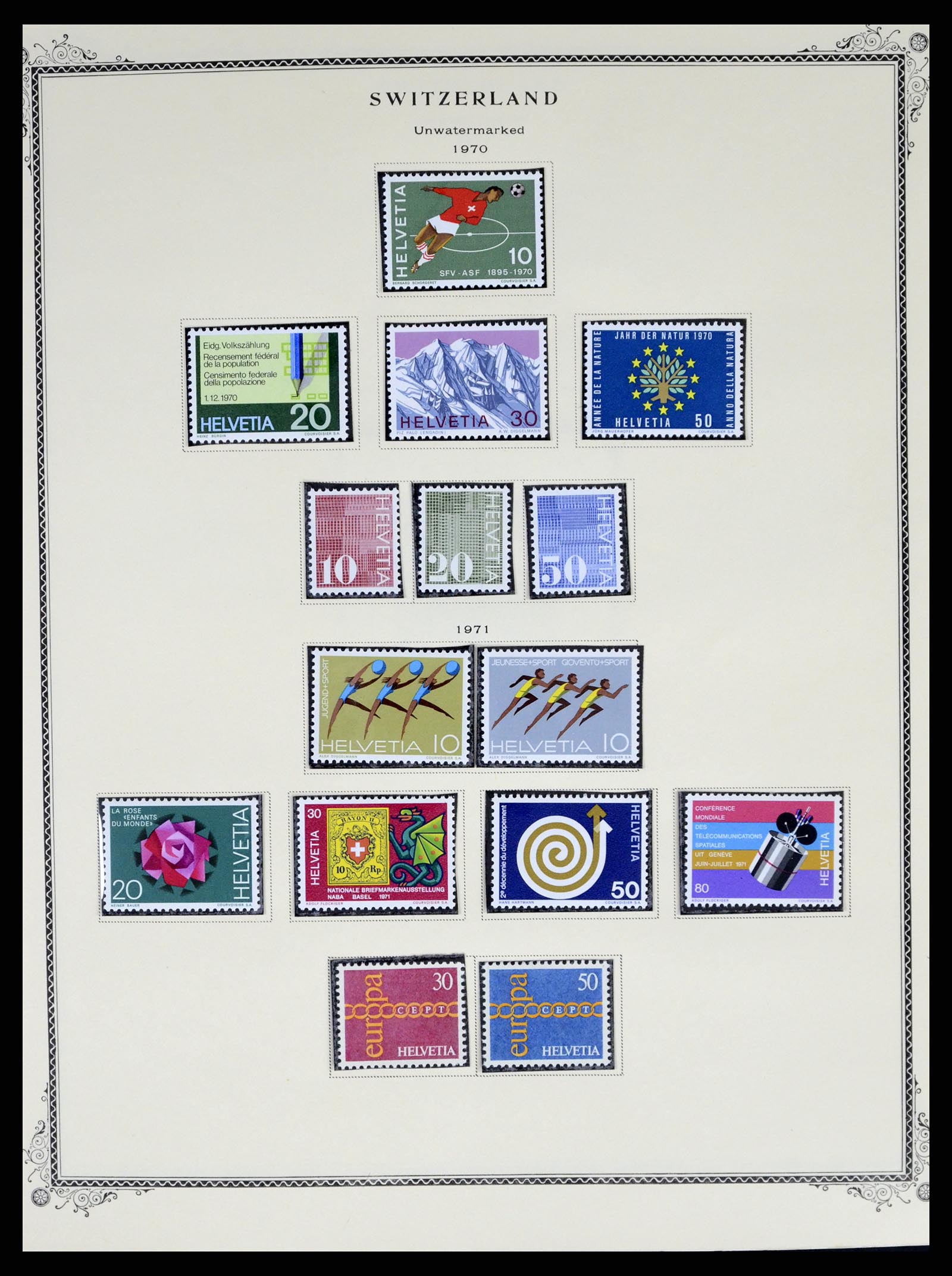 37641 030 - Stamp collection 37641 Switzerland 1855-1984.