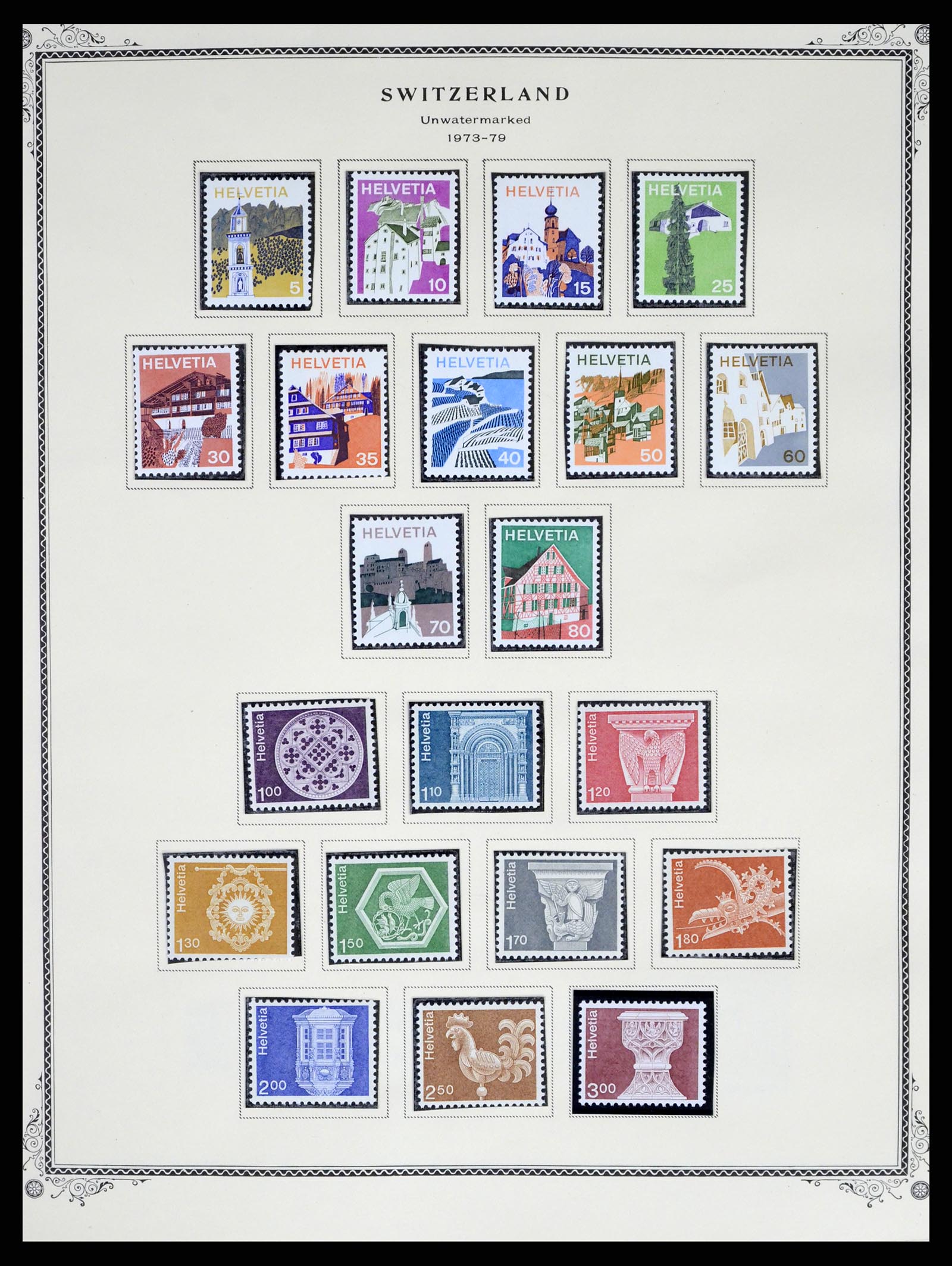 37641 034 - Stamp collection 37641 Switzerland 1855-1984.