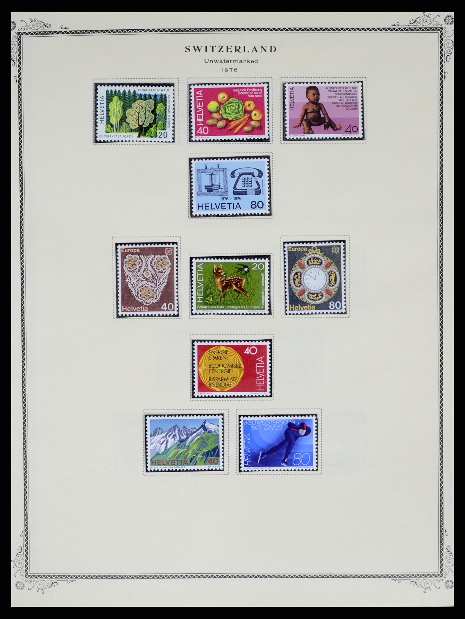 37641 039 - Stamp collection 37641 Switzerland 1855-1984.