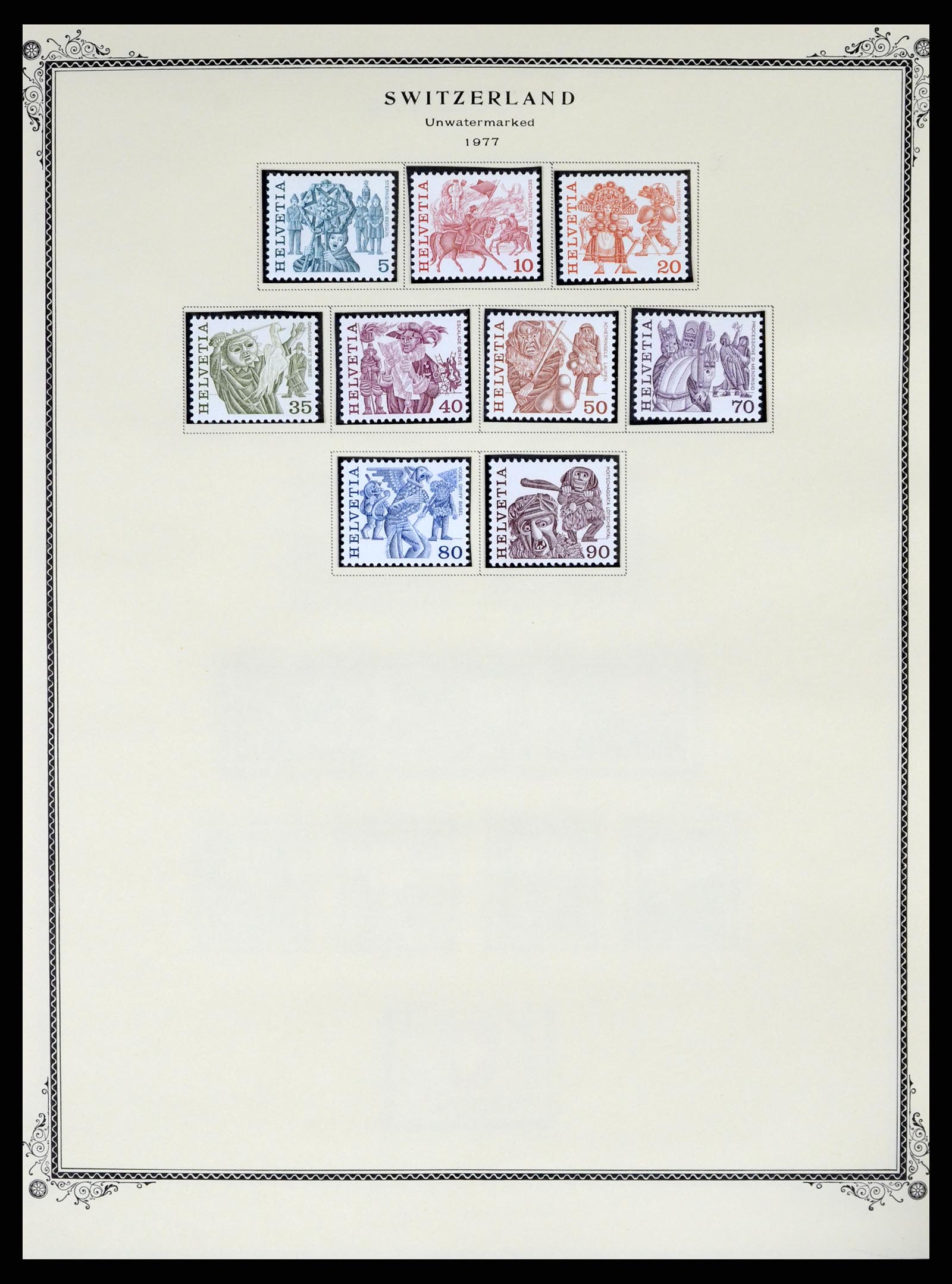 37641 041 - Stamp collection 37641 Switzerland 1855-1984.