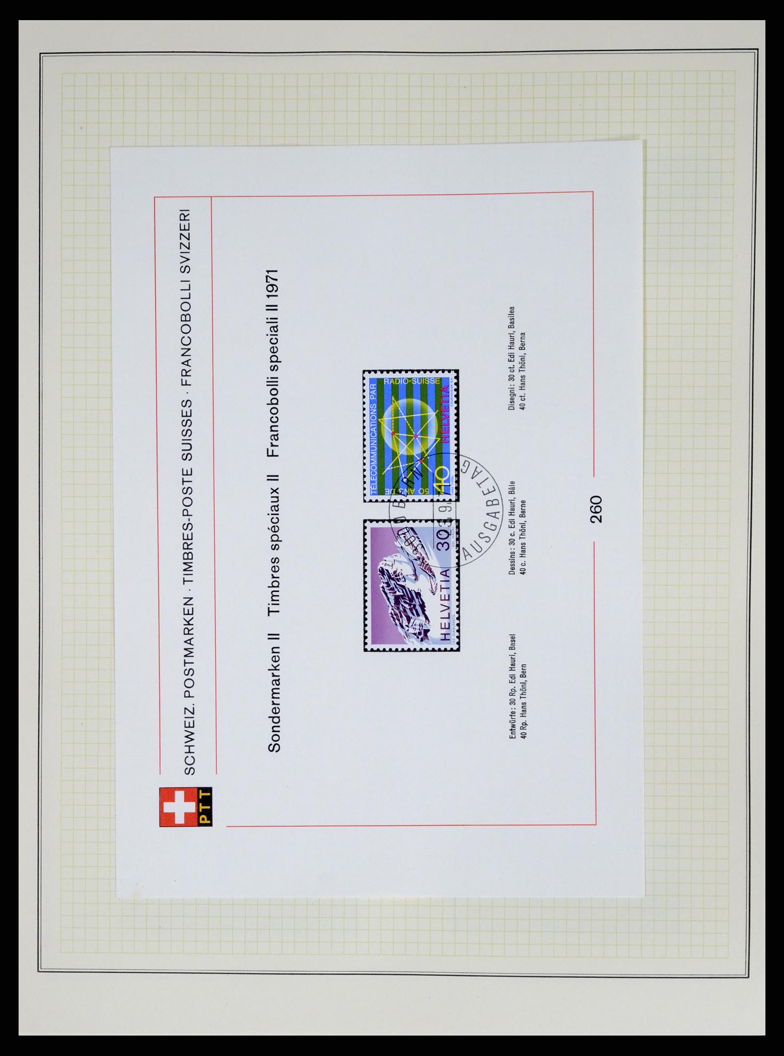 37641 148 - Stamp collection 37641 Switzerland 1855-1984.