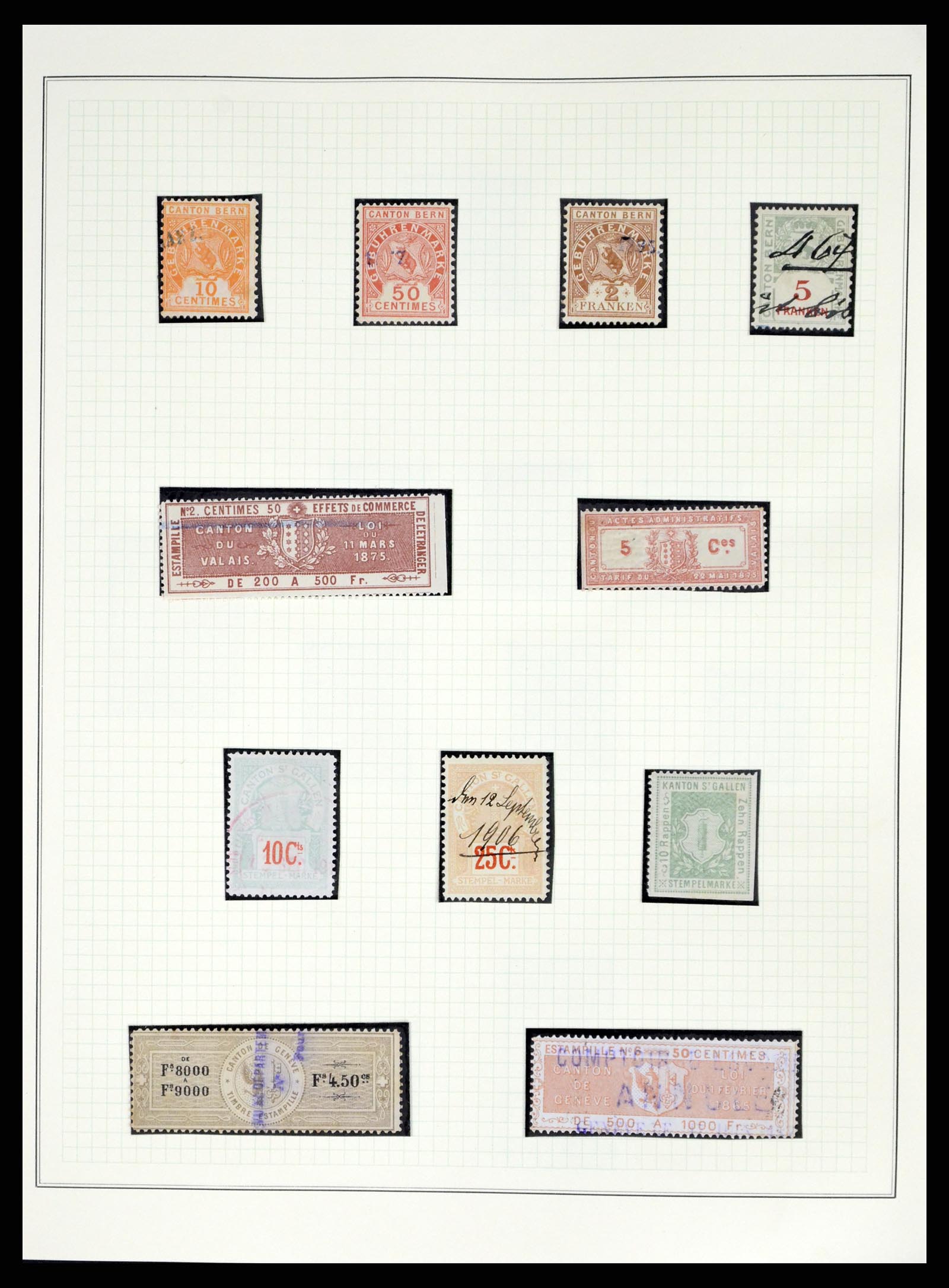 37641 149 - Stamp collection 37641 Switzerland 1855-1984.
