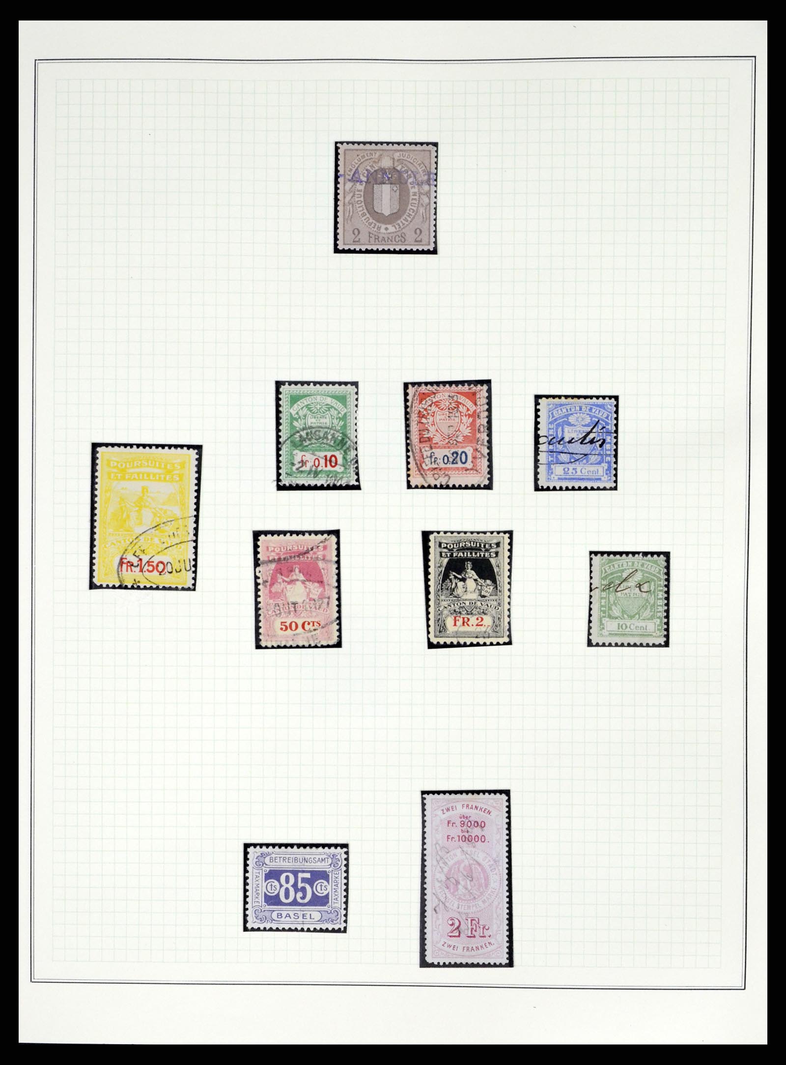 37641 150 - Stamp collection 37641 Switzerland 1855-1984.