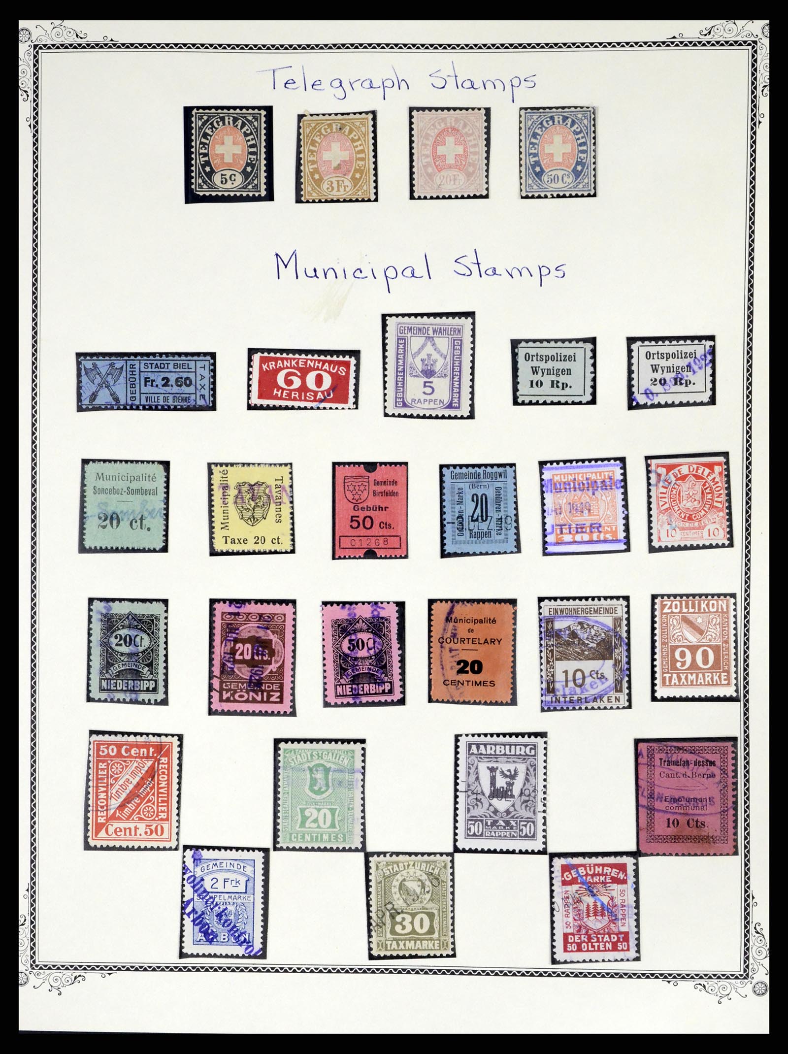 37641 152 - Stamp collection 37641 Switzerland 1855-1984.