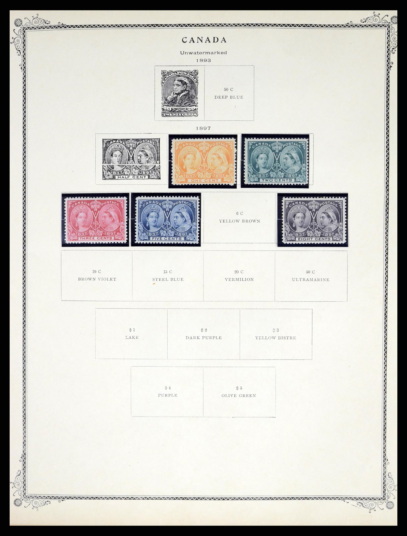 37643 005 - Postzegelverzameling 37643 Britse koloniën 1859-2003.
