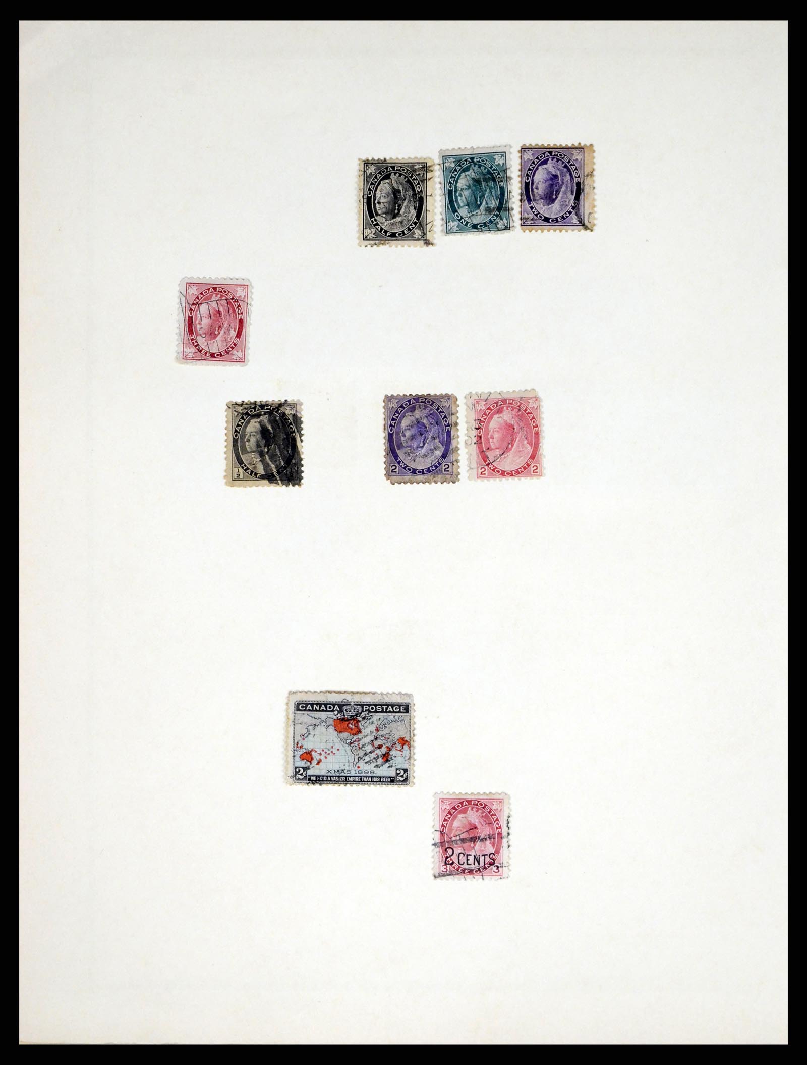 37643 006 - Postzegelverzameling 37643 Britse koloniën 1859-2003.