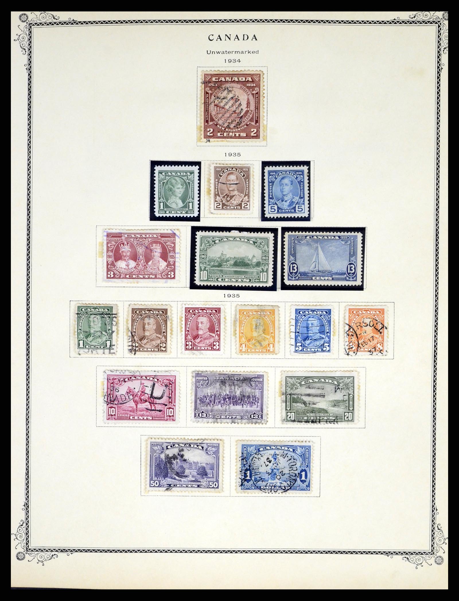 37643 020 - Postzegelverzameling 37643 Britse koloniën 1859-2003.