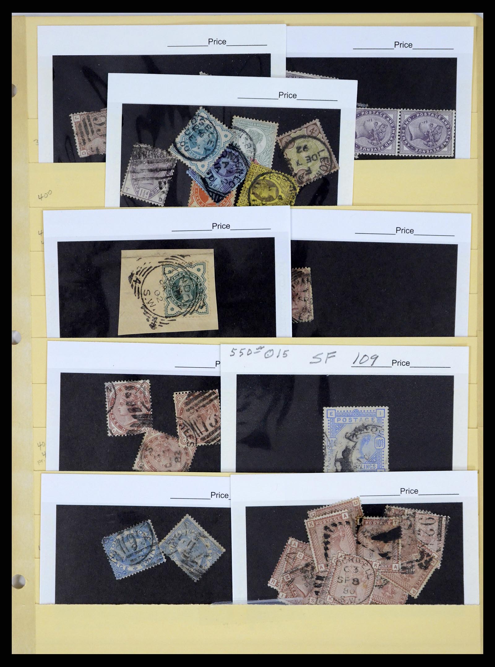 37644 002 - Postzegelverzameling 37644 Engeland 1840-1951.
