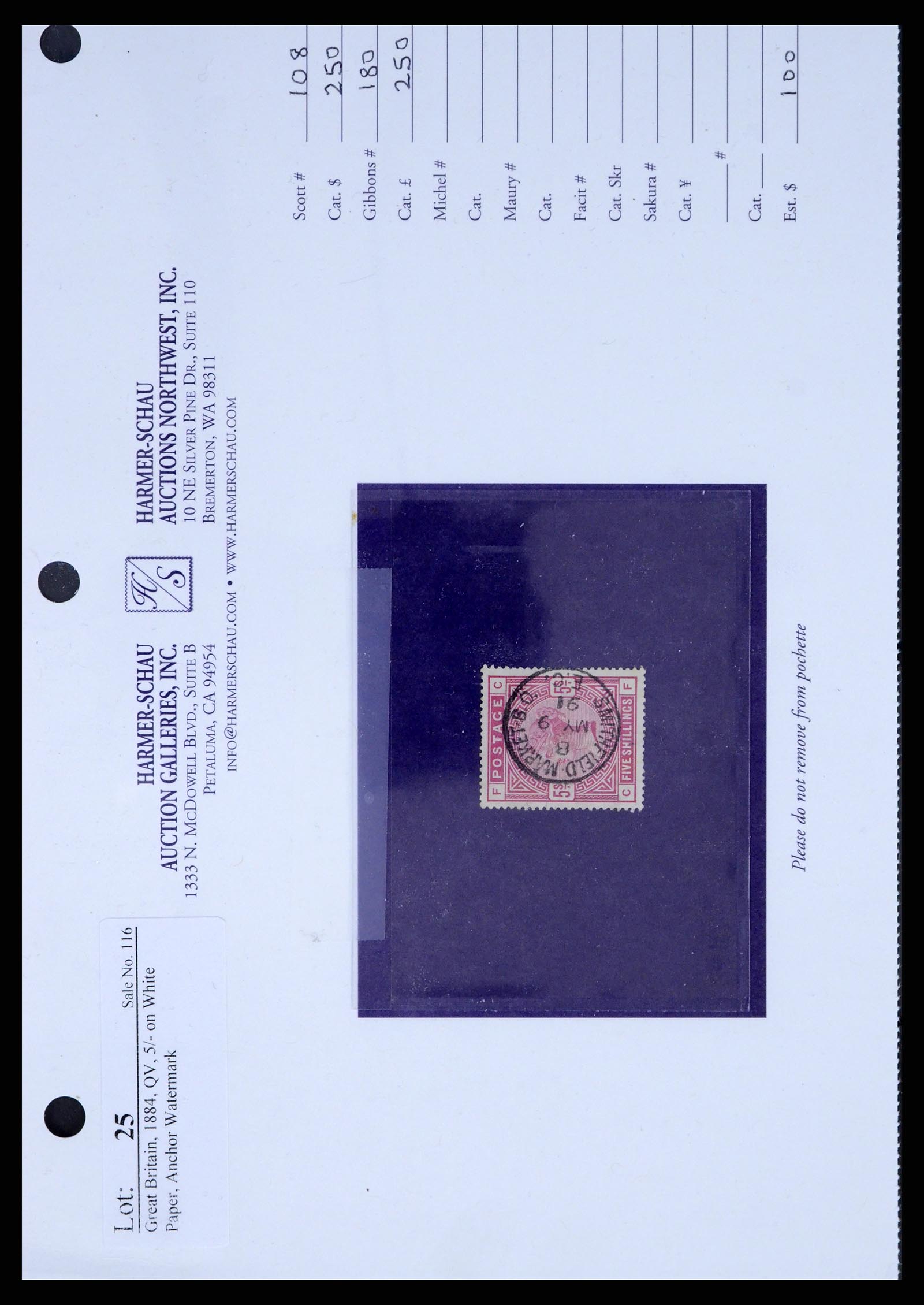 37644 005 - Postzegelverzameling 37644 Engeland 1840-1951.