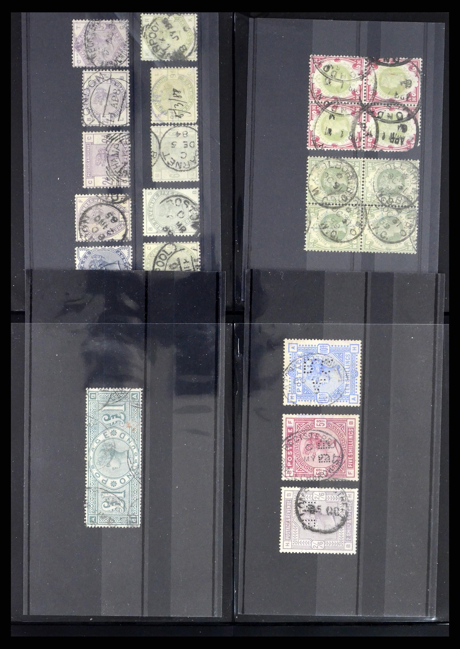 37644 006 - Postzegelverzameling 37644 Engeland 1840-1951.
