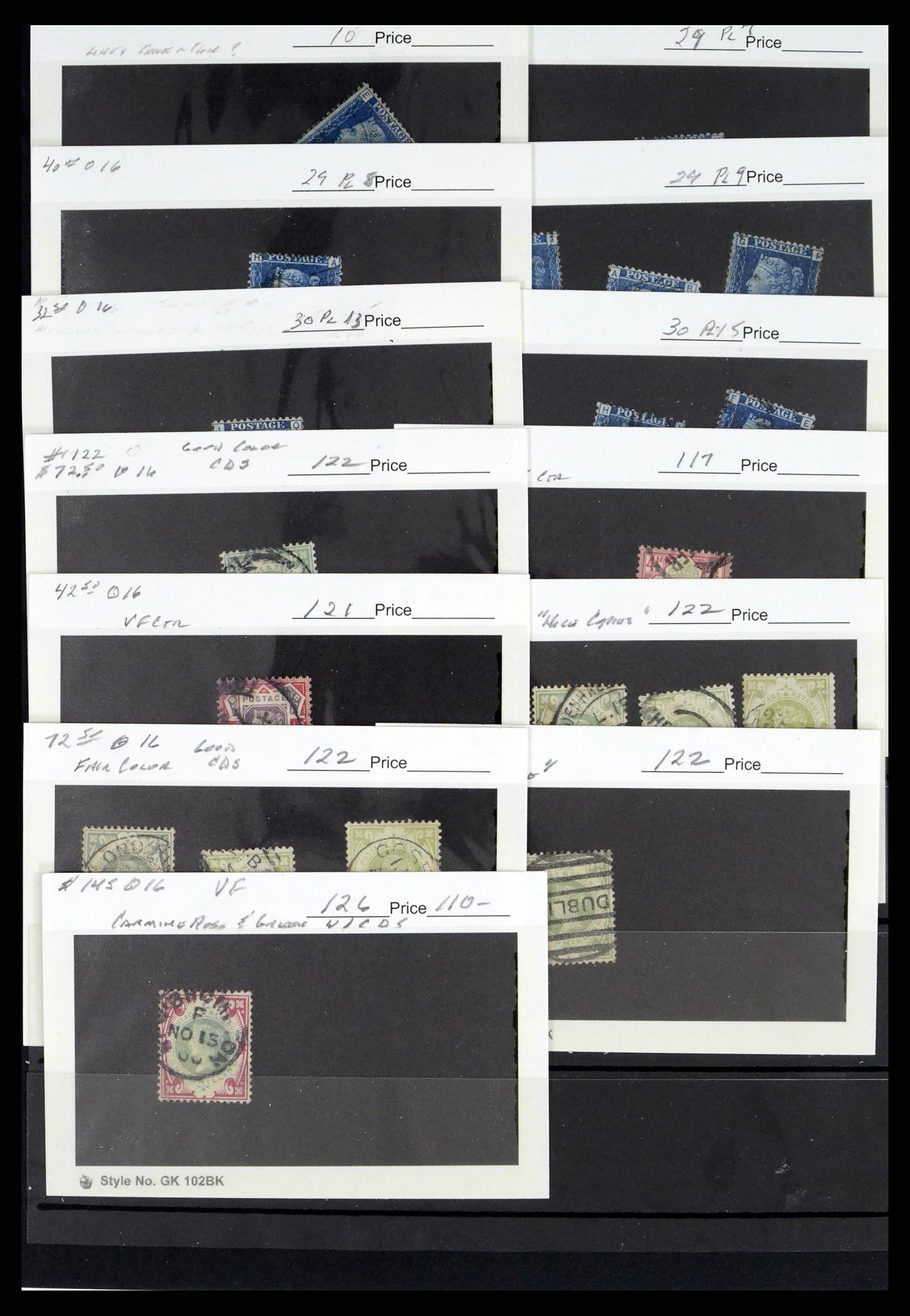 37644 008 - Postzegelverzameling 37644 Engeland 1840-1951.