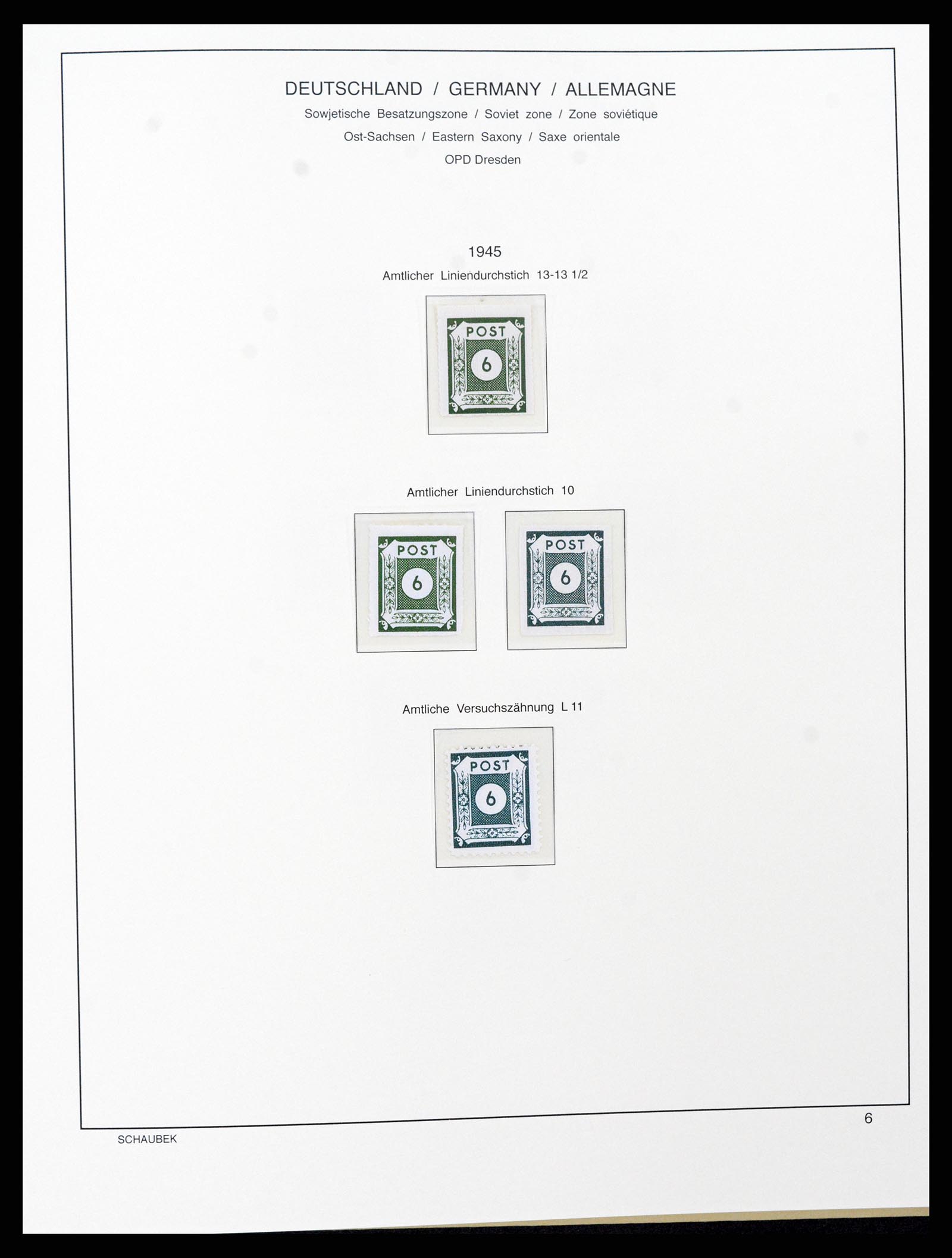 37645 024 - Postzegelverzameling 37645 Duitse Zones 1945-1949.