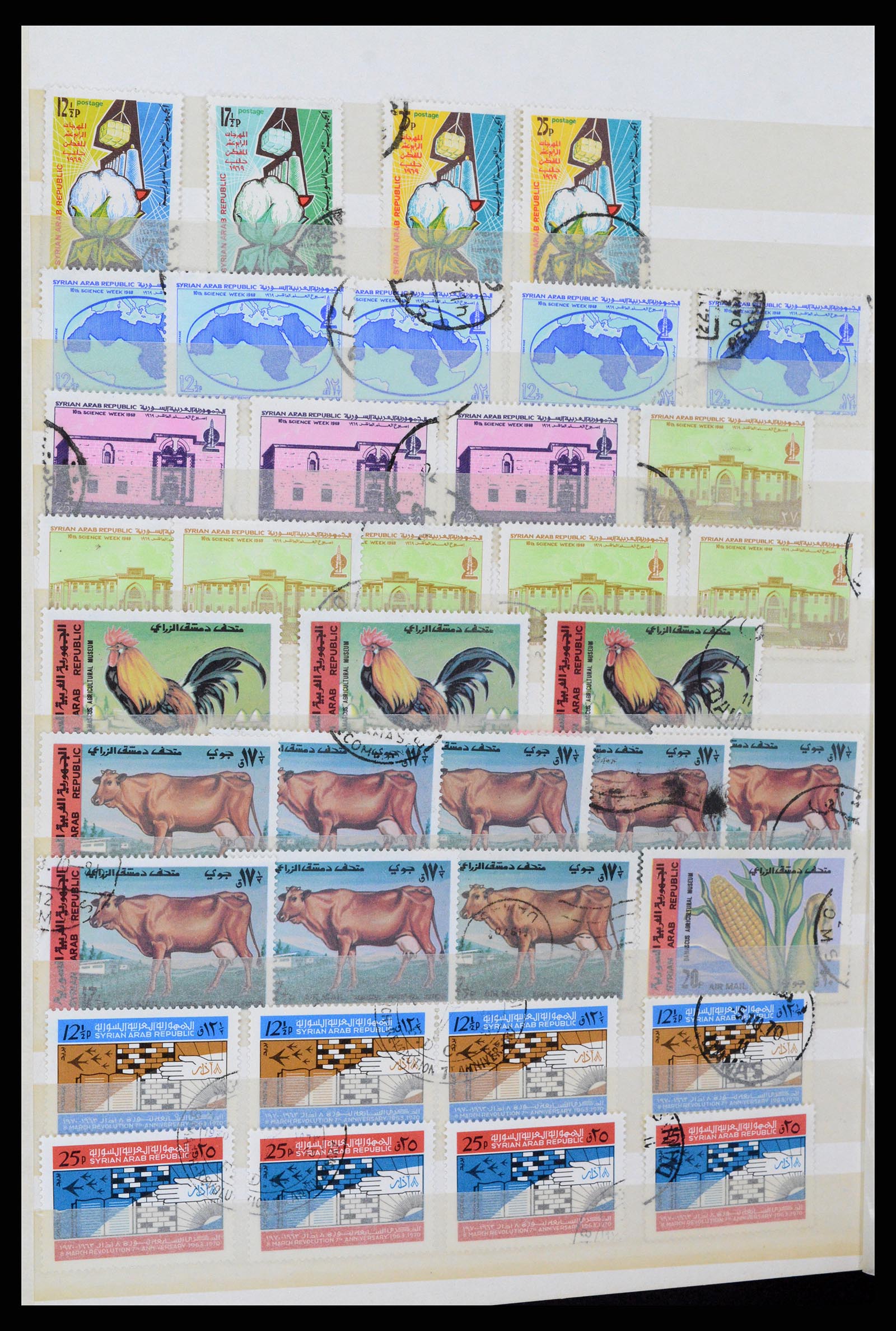 37646 011 - Postzegelverzameling 37646 Syrië 1920-1995.