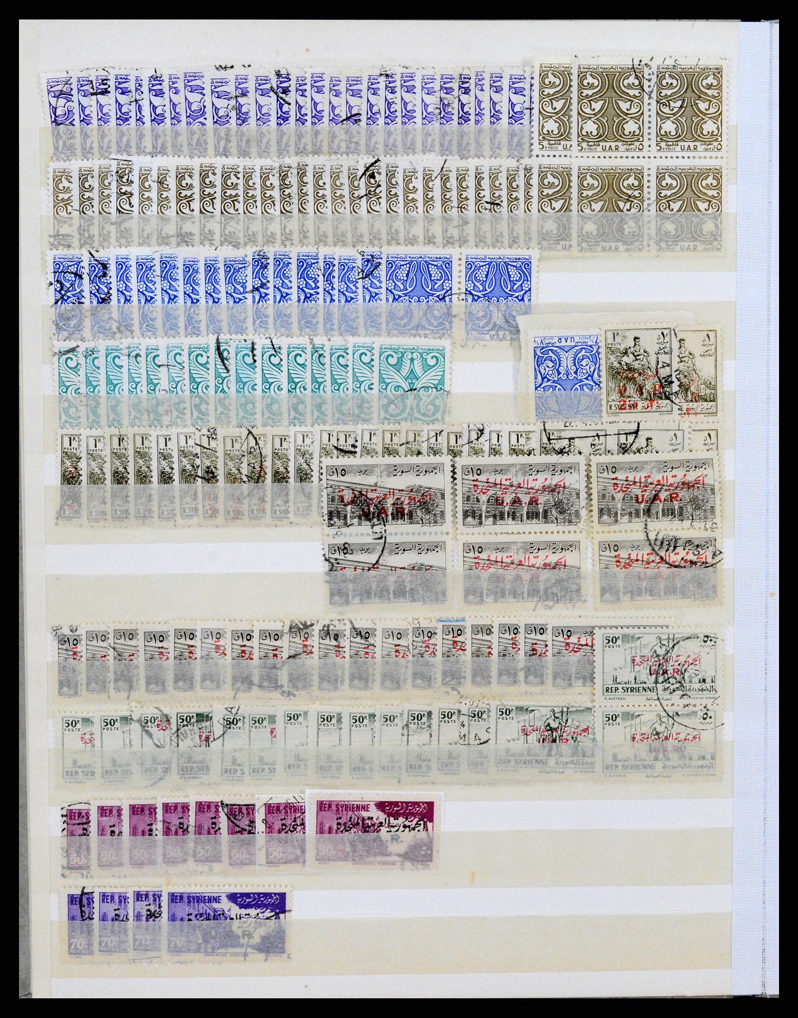 37646 027 - Postzegelverzameling 37646 Syrië 1920-1995.