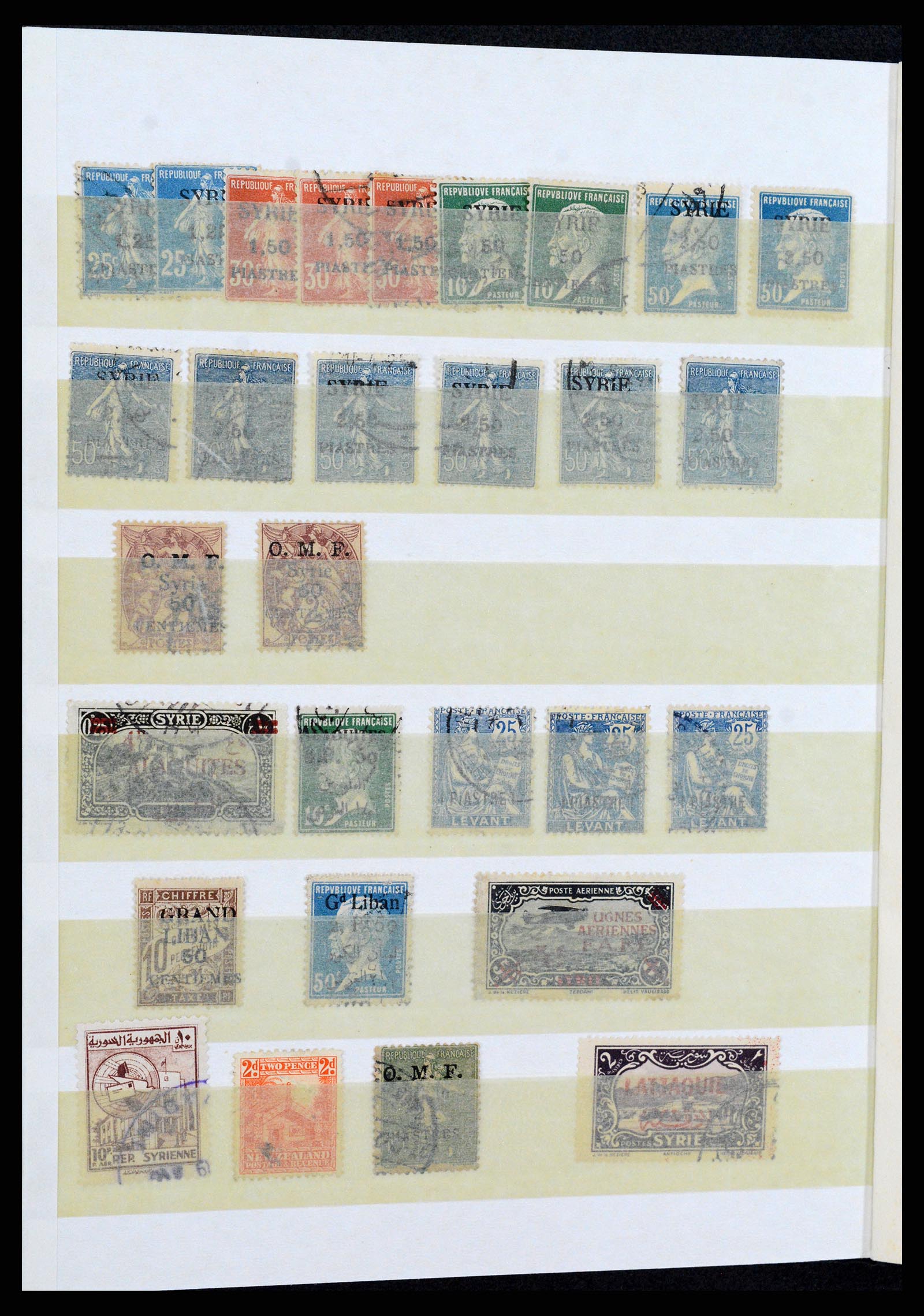 37646 078 - Postzegelverzameling 37646 Syrië 1920-1995.