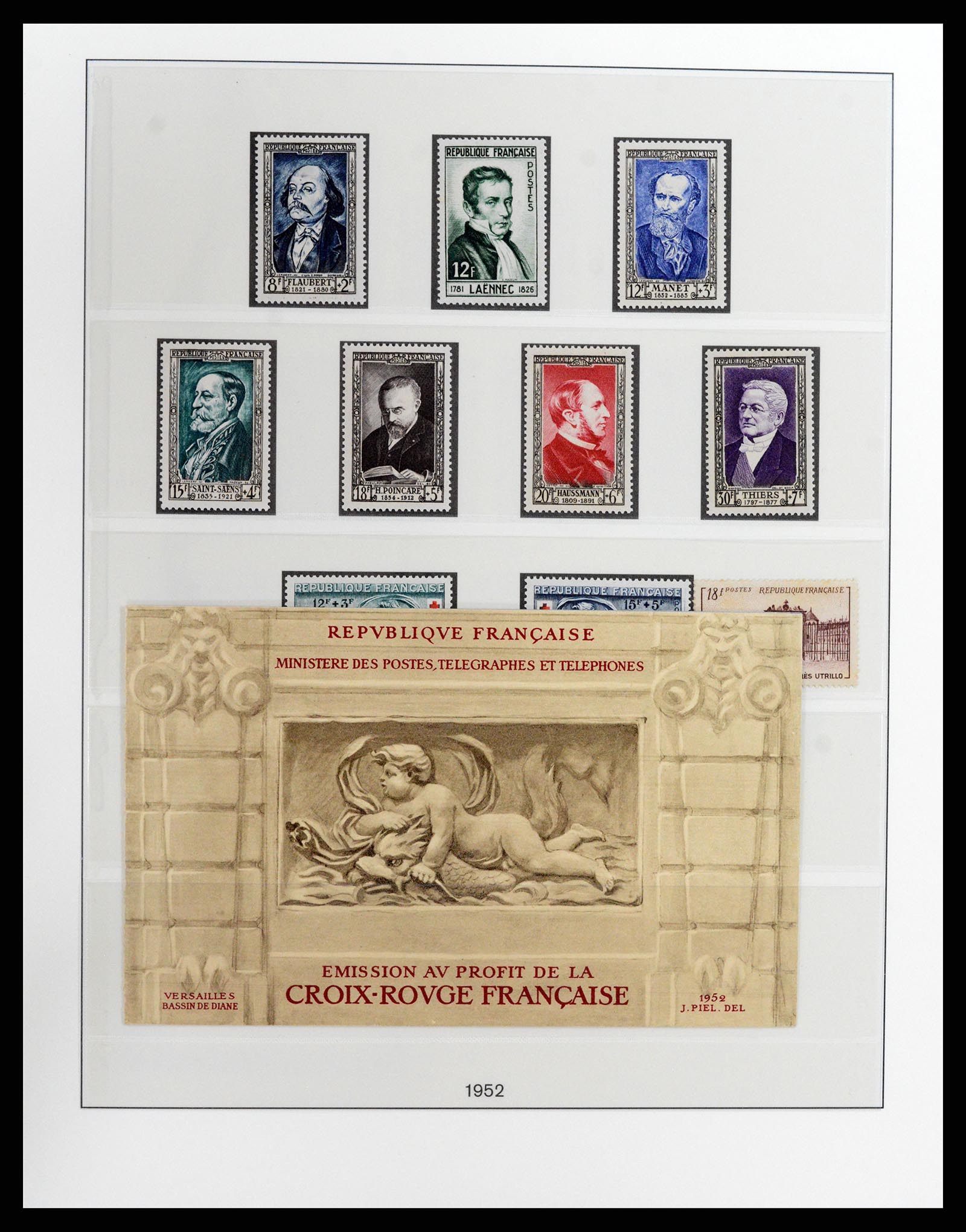 37647 024 - Postzegelverzameling 37647 Frankrijk 1945-20002.