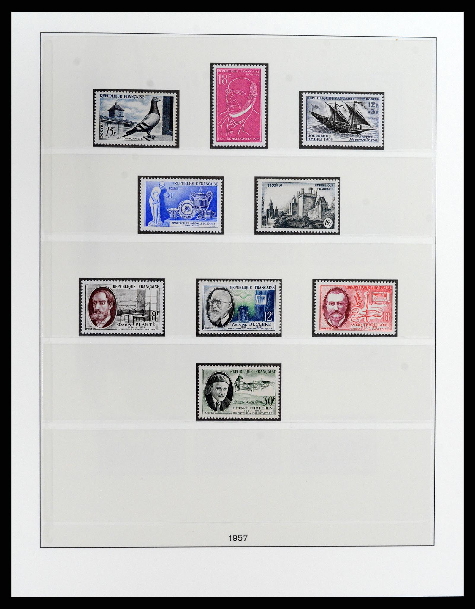 37647 038 - Postzegelverzameling 37647 Frankrijk 1945-20002.