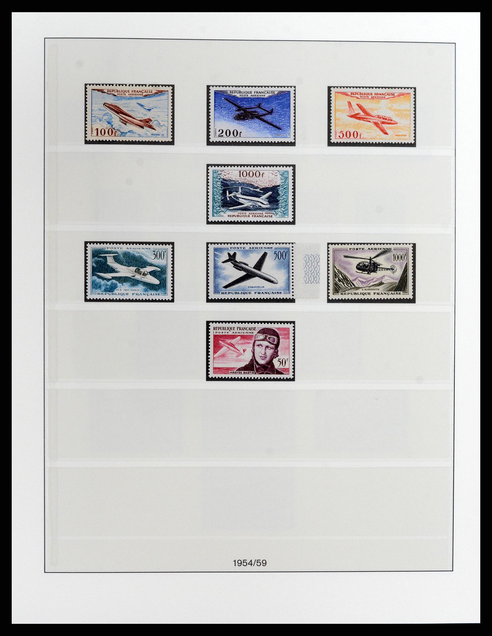 37647 049 - Postzegelverzameling 37647 Frankrijk 1945-20002.
