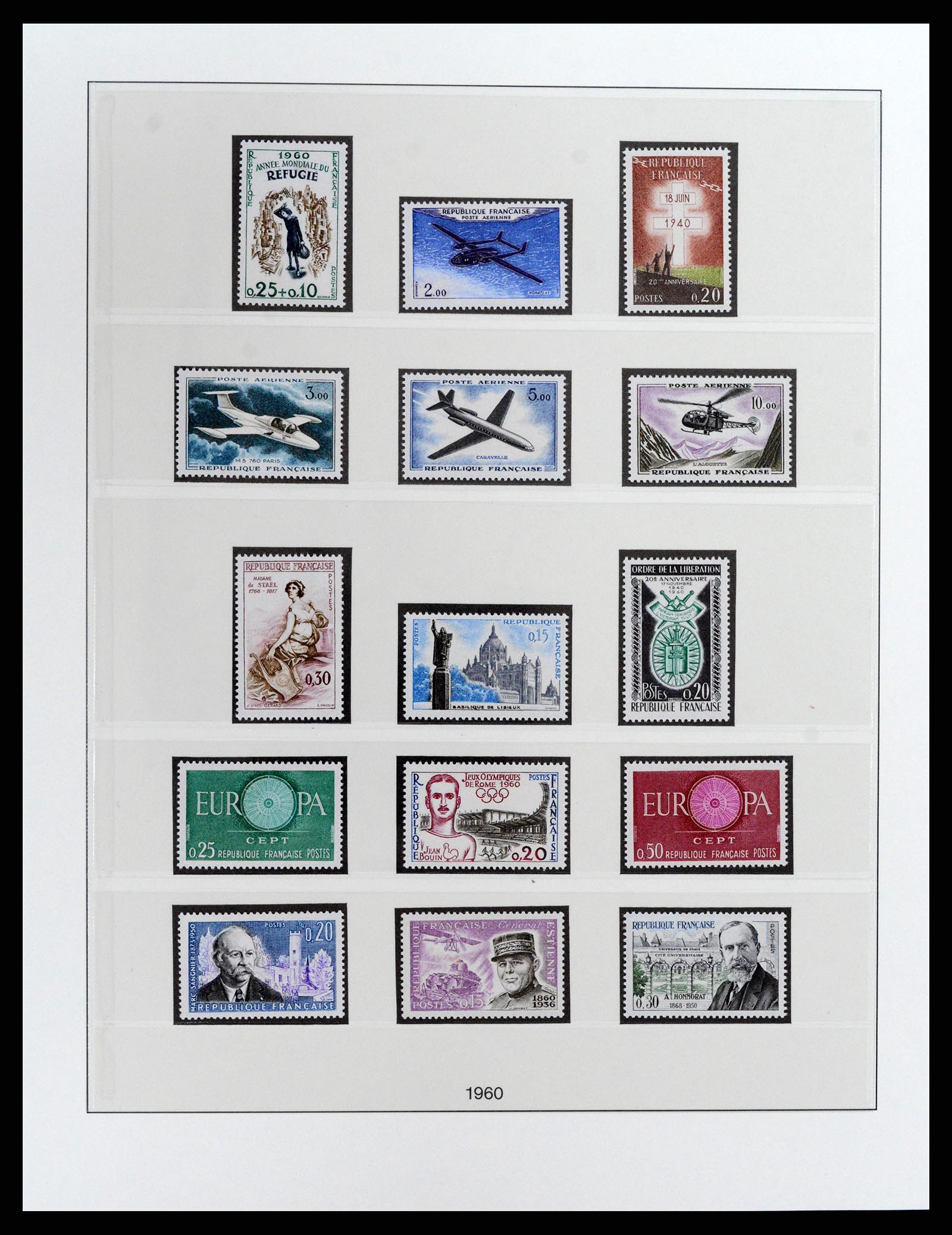 37647 052 - Postzegelverzameling 37647 Frankrijk 1945-20002.
