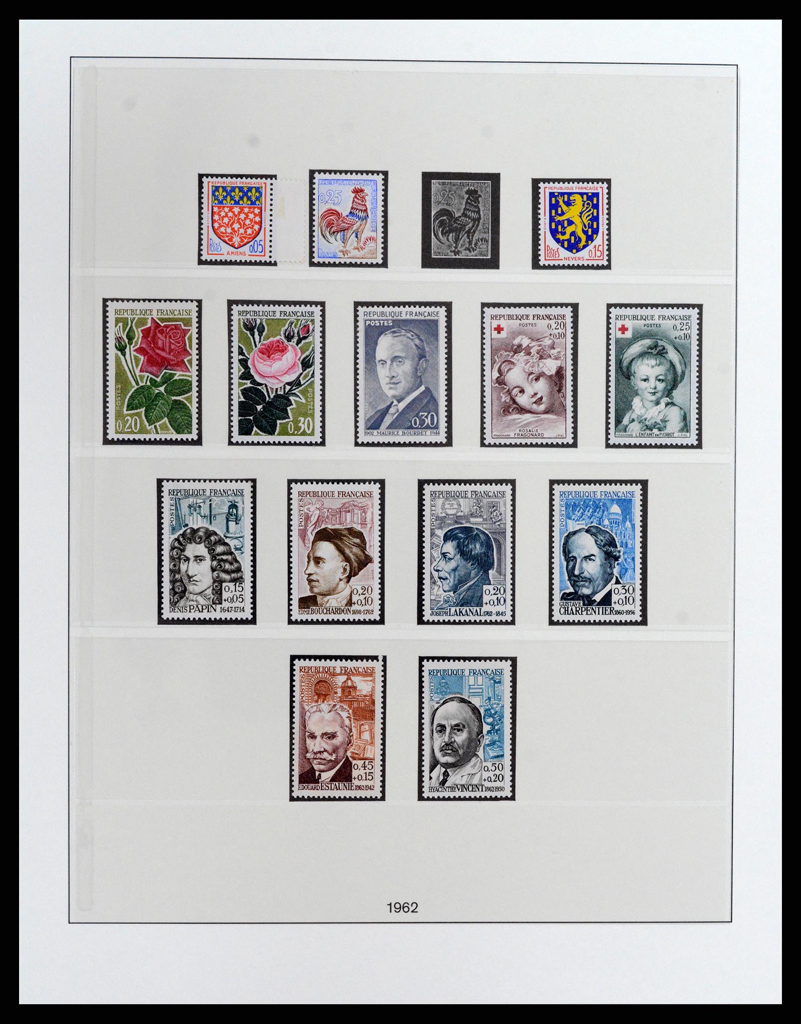 37647 058 - Postzegelverzameling 37647 Frankrijk 1945-20002.