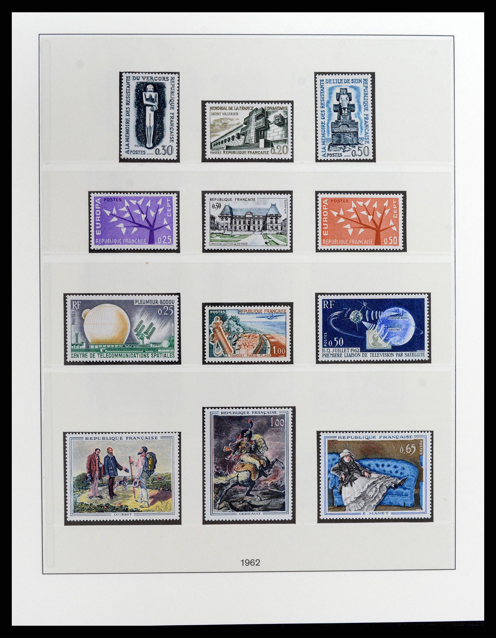 37647 059 - Postzegelverzameling 37647 Frankrijk 1945-20002.