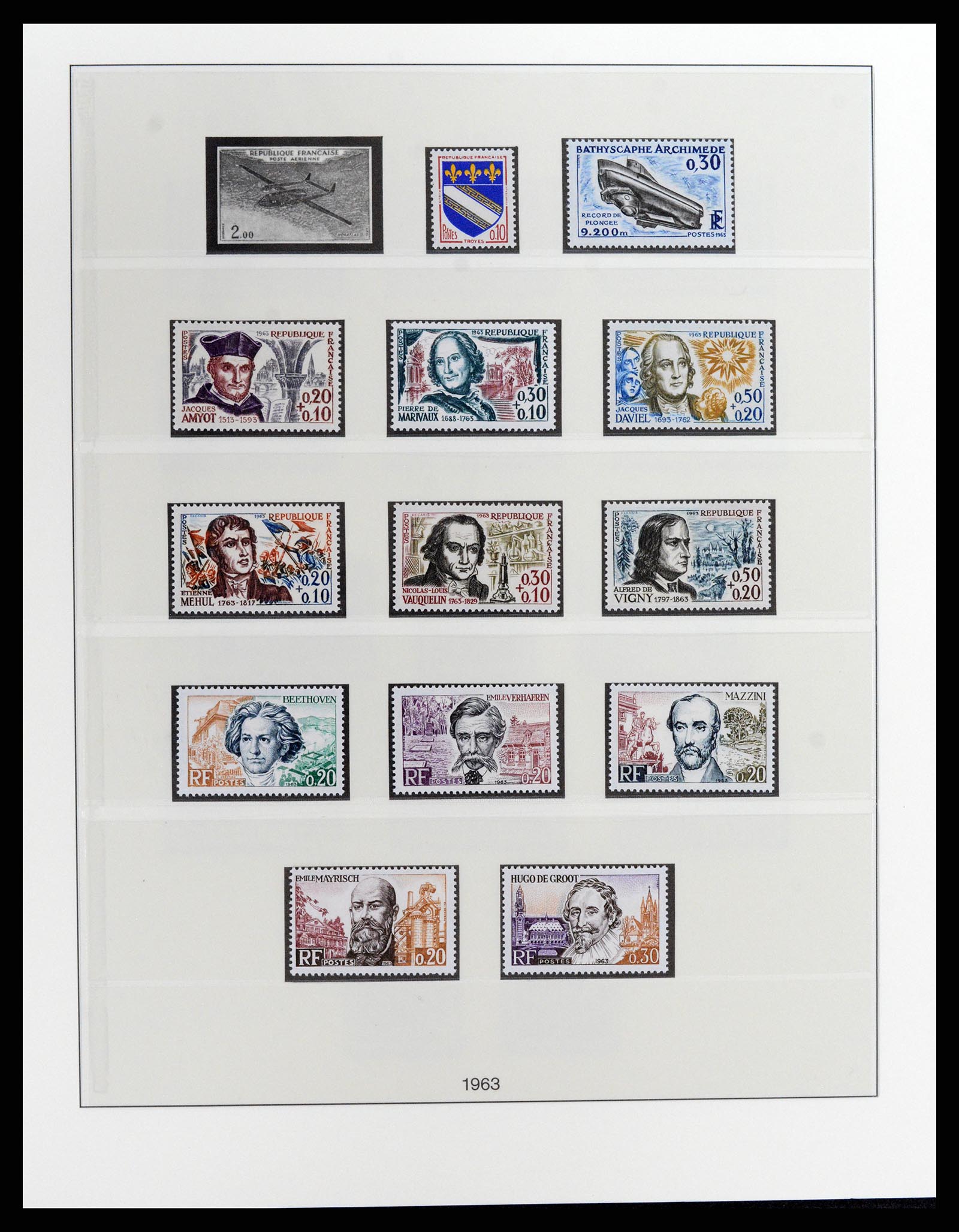 37647 060 - Postzegelverzameling 37647 Frankrijk 1945-20002.