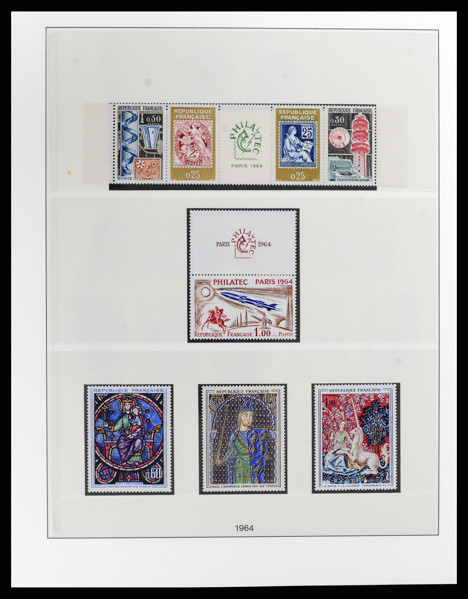 37647 066 - Postzegelverzameling 37647 Frankrijk 1945-20002.