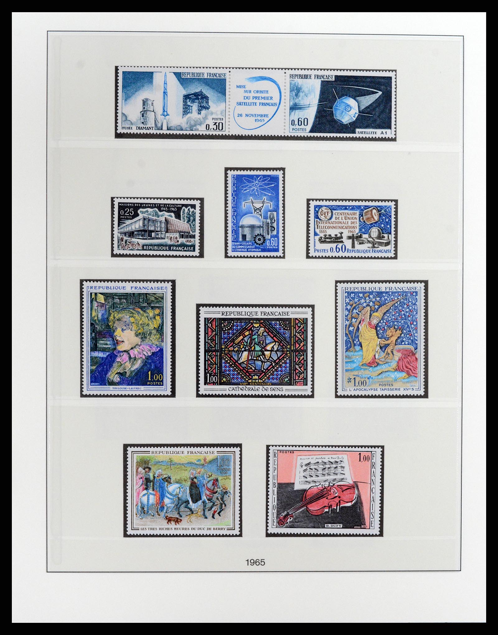 37647 069 - Postzegelverzameling 37647 Frankrijk 1945-20002.