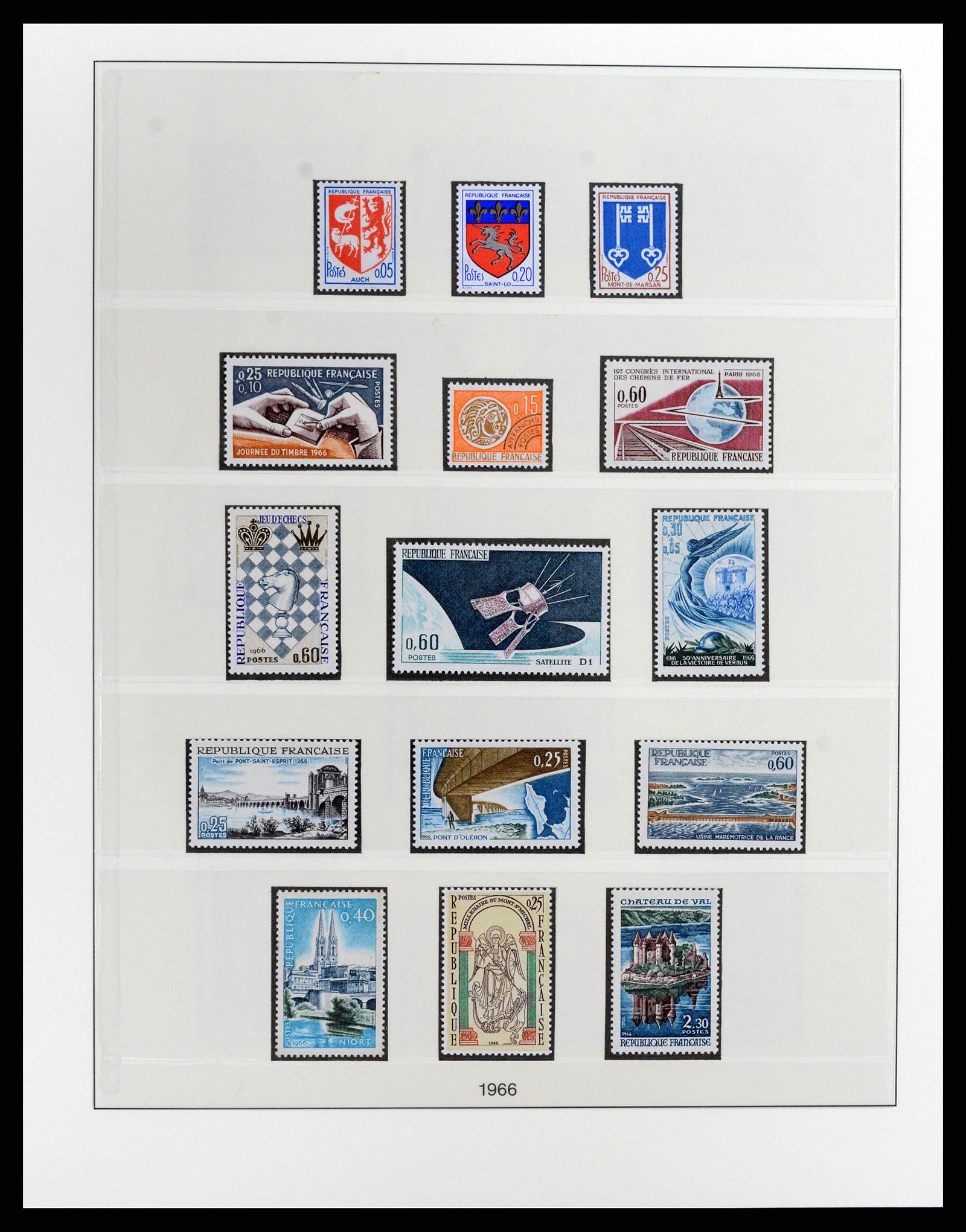 37647 070 - Postzegelverzameling 37647 Frankrijk 1945-20002.