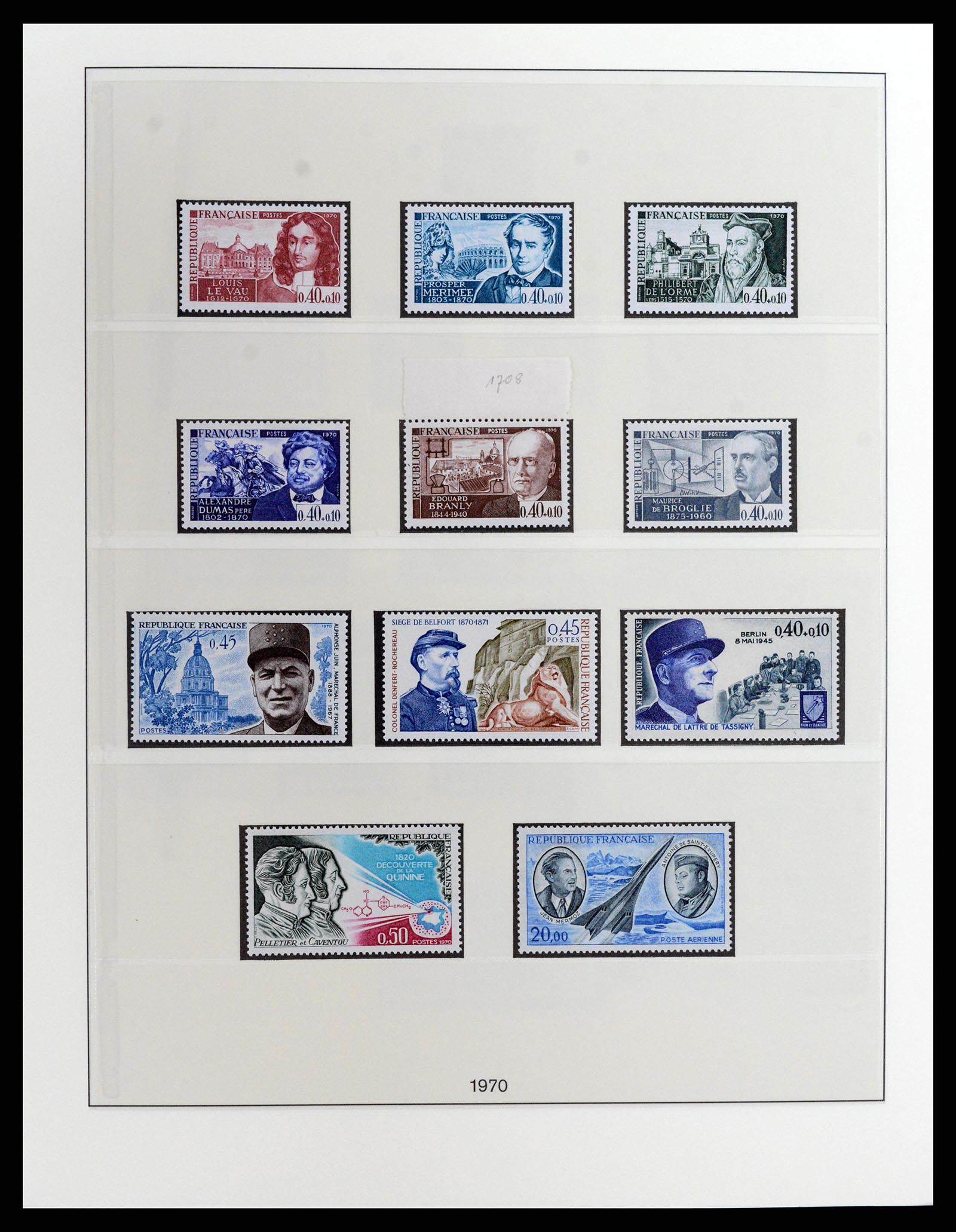 37647 085 - Postzegelverzameling 37647 Frankrijk 1945-20002.