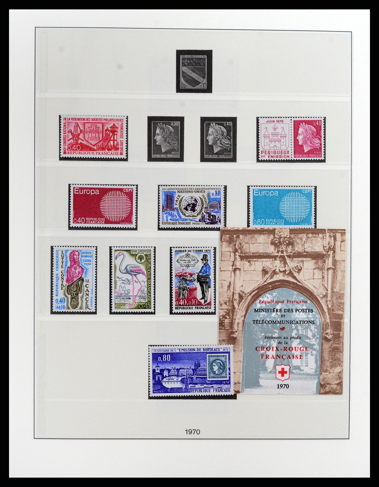 37647 086 - Postzegelverzameling 37647 Frankrijk 1945-20002.