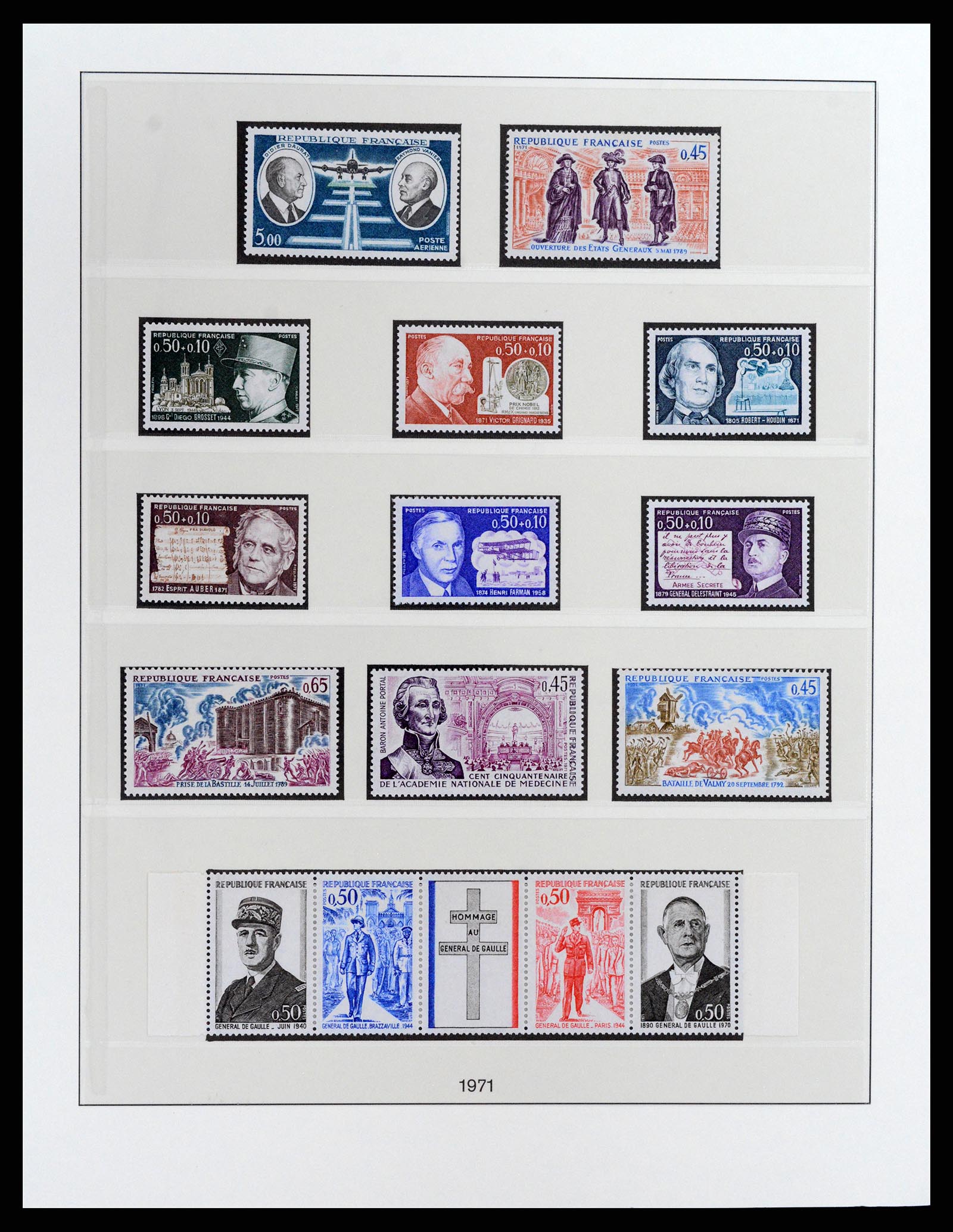 37647 090 - Postzegelverzameling 37647 Frankrijk 1945-20002.