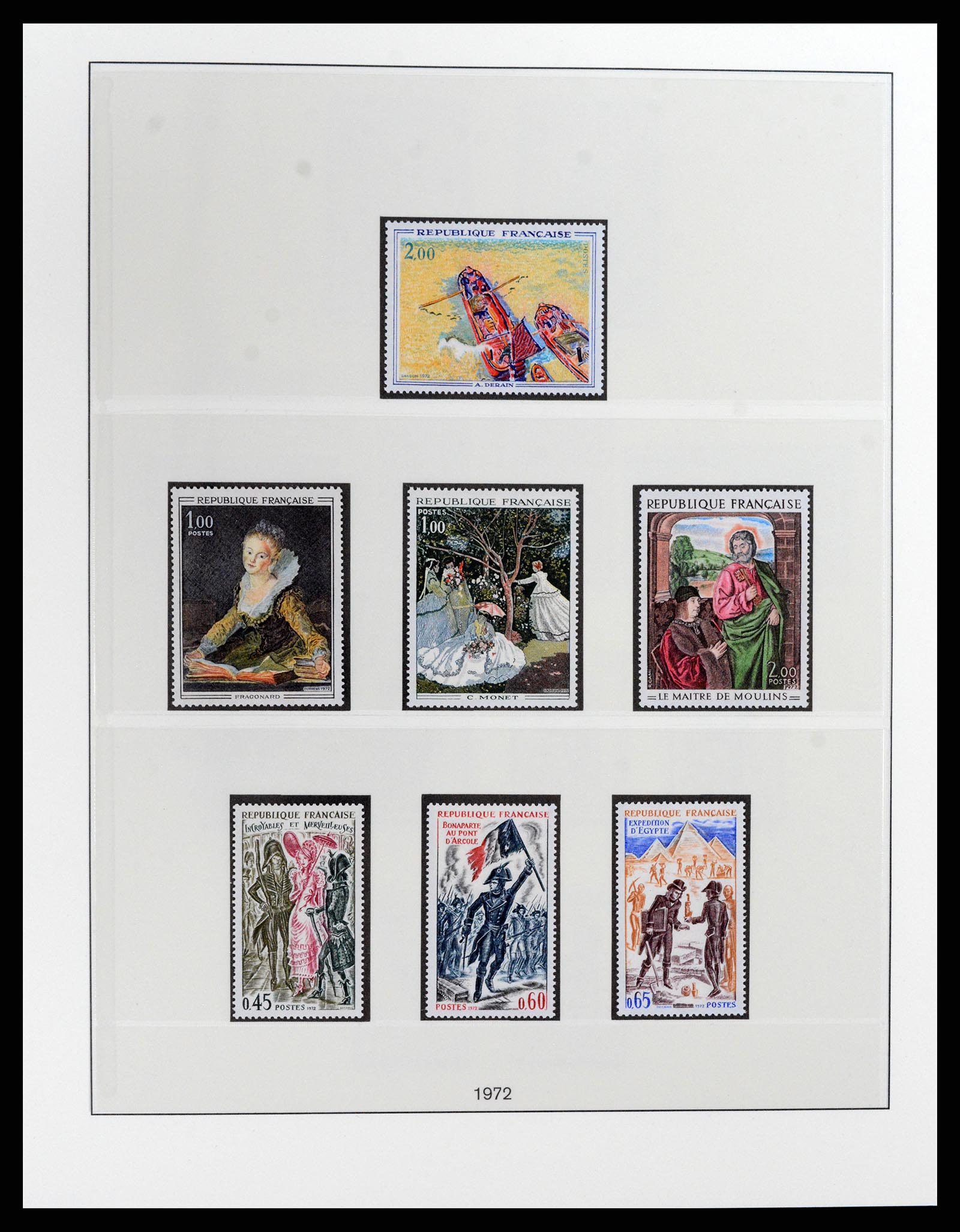 37647 091 - Postzegelverzameling 37647 Frankrijk 1945-20002.