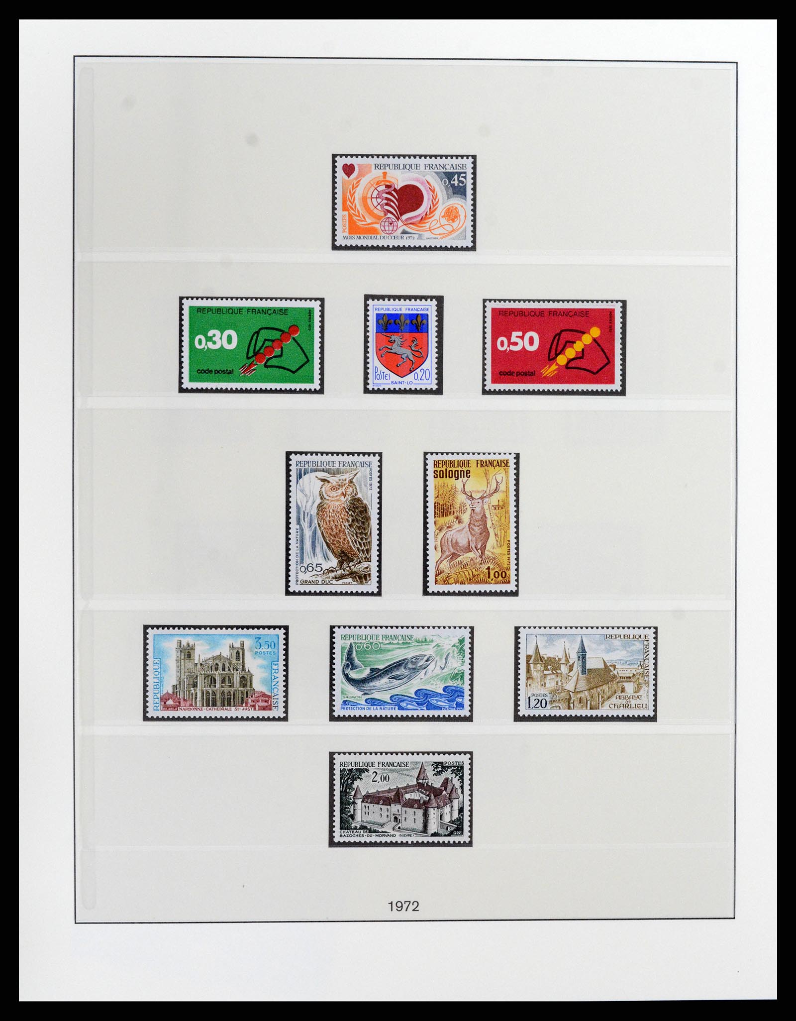 37647 094 - Postzegelverzameling 37647 Frankrijk 1945-20002.