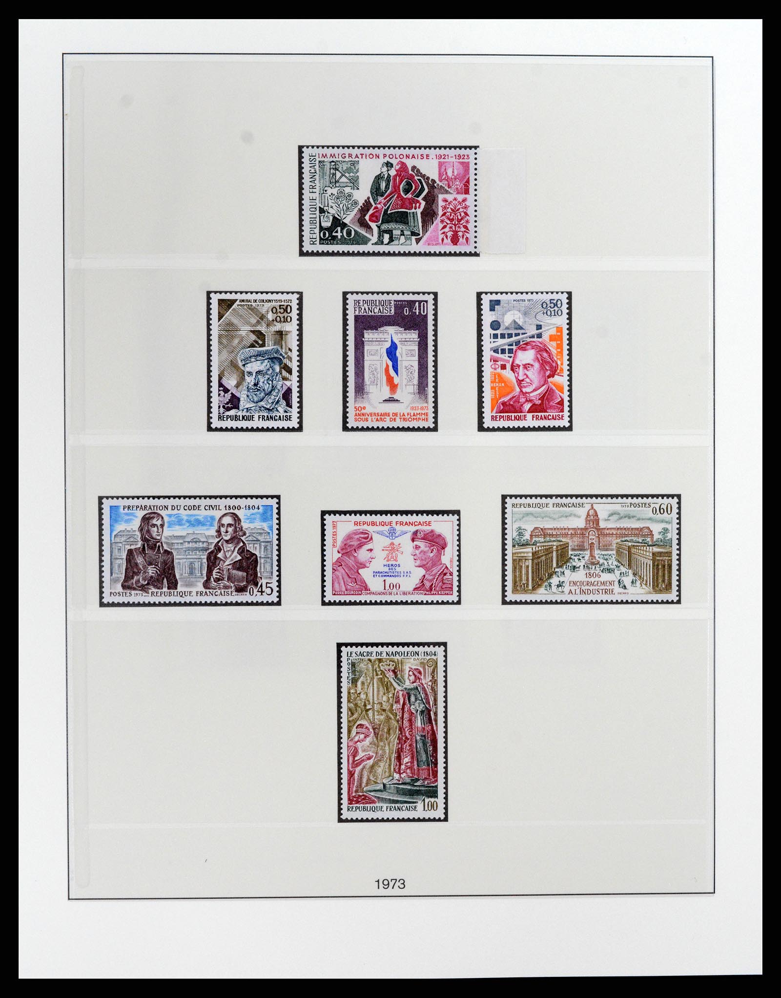 37647 097 - Postzegelverzameling 37647 Frankrijk 1945-20002.