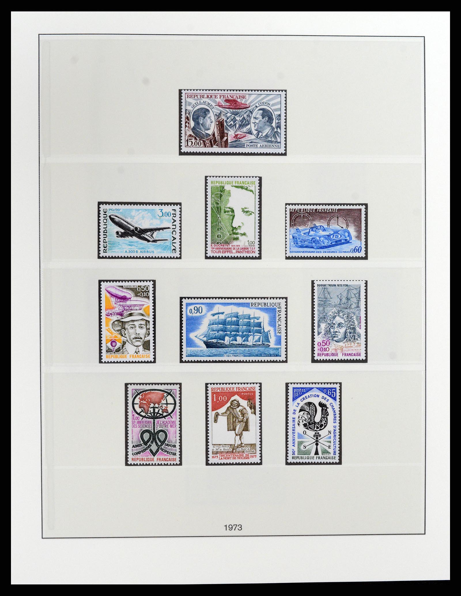 37647 099 - Postzegelverzameling 37647 Frankrijk 1945-20002.