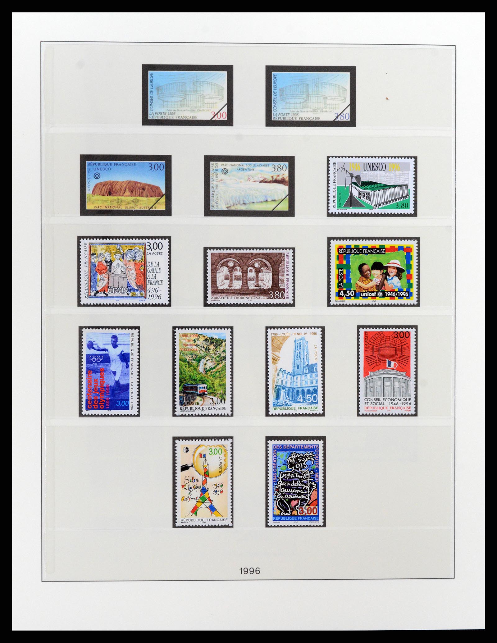 37647 224 - Postzegelverzameling 37647 Frankrijk 1945-20002.