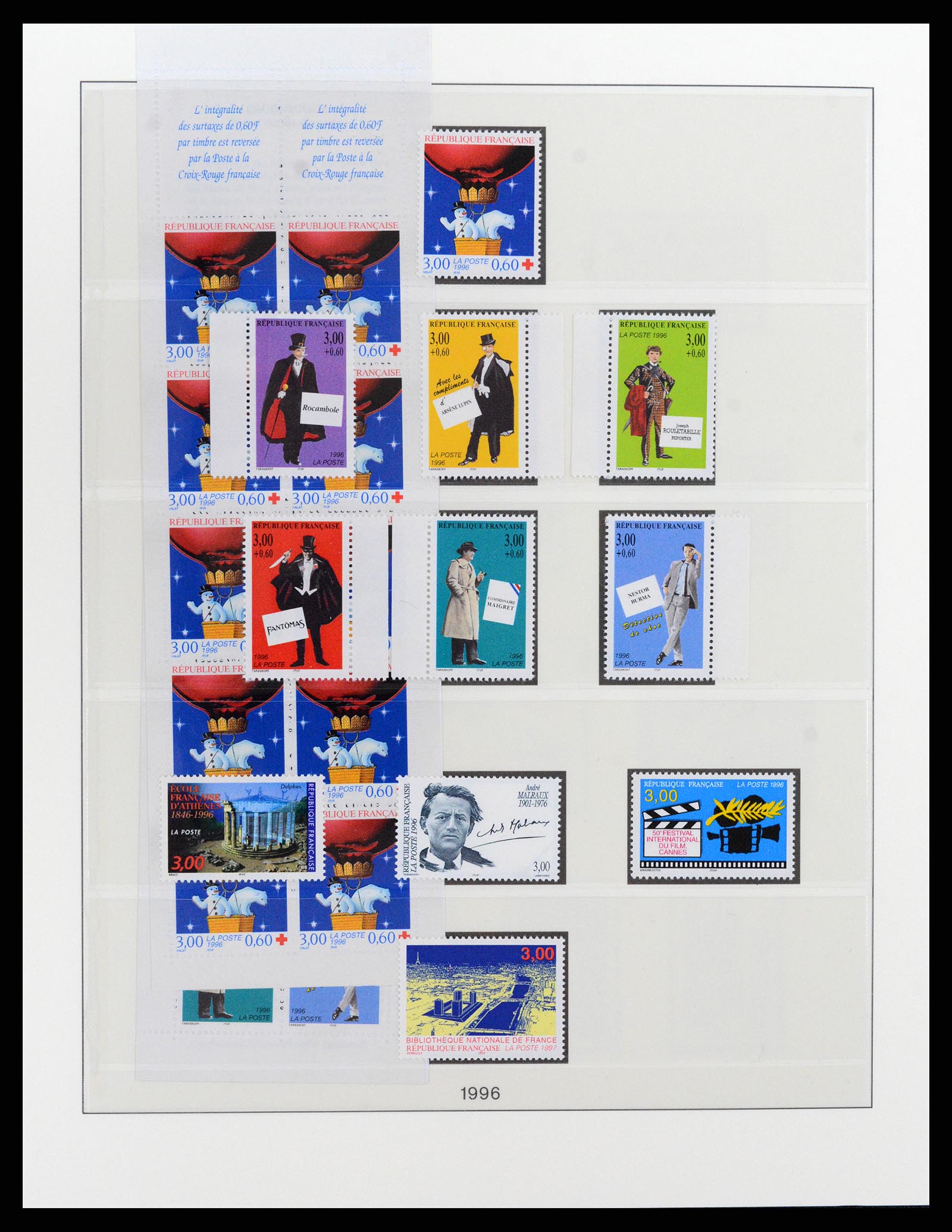 37647 225 - Postzegelverzameling 37647 Frankrijk 1945-20002.