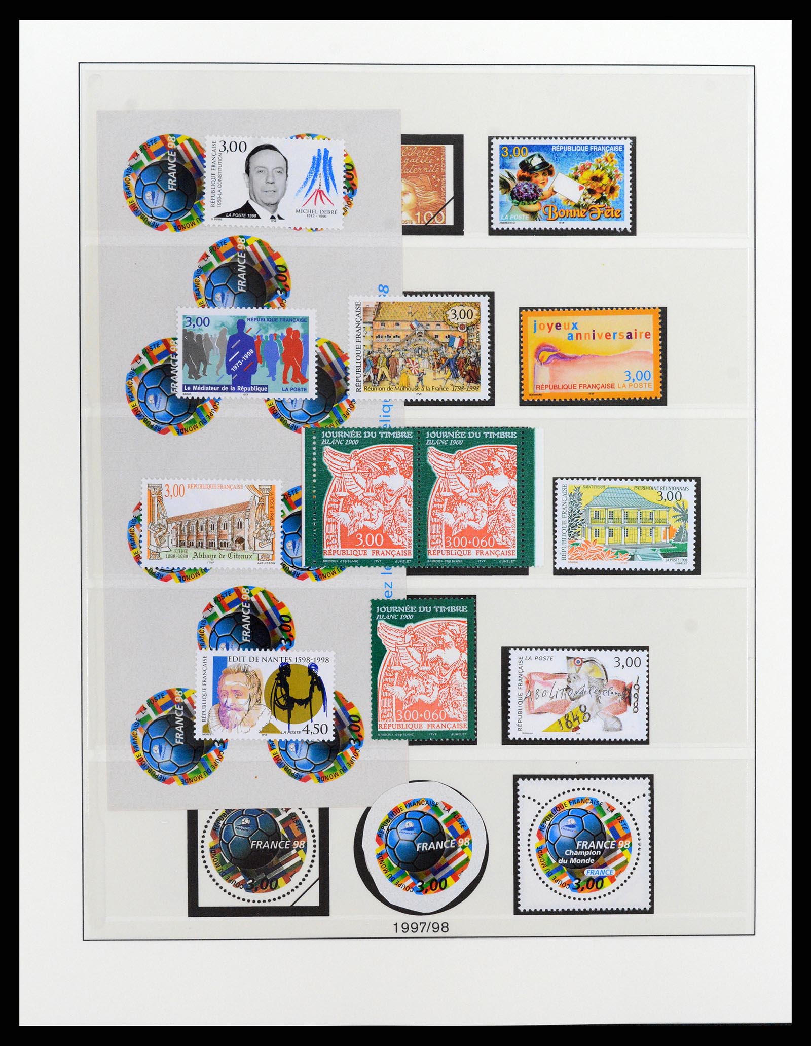 37647 232 - Postzegelverzameling 37647 Frankrijk 1945-20002.
