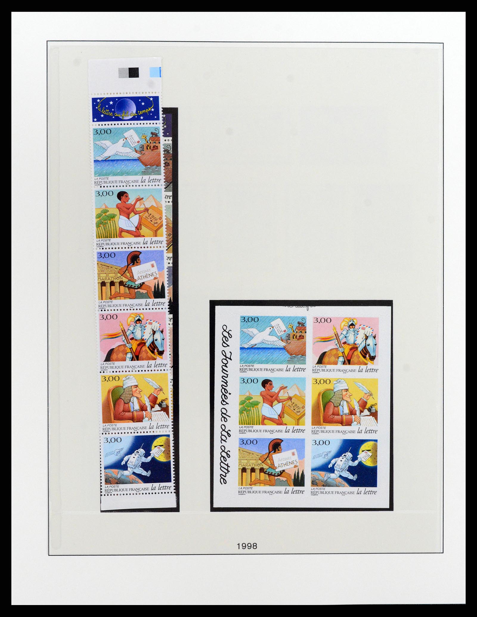 37647 234 - Postzegelverzameling 37647 Frankrijk 1945-20002.