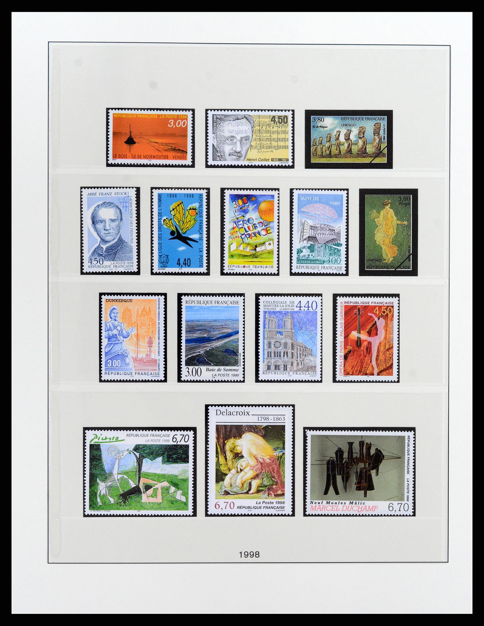 37647 235 - Postzegelverzameling 37647 Frankrijk 1945-20002.